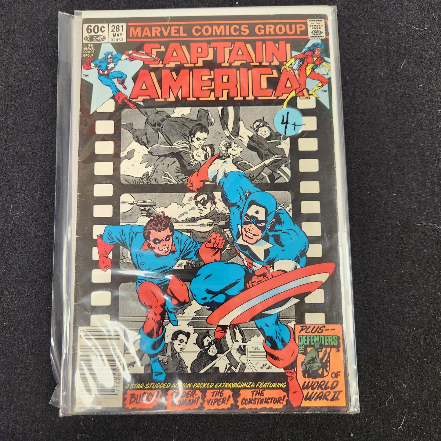 Captain America – Marvel – 1968–1996 – Volume 1 – Ongoing Series – #281