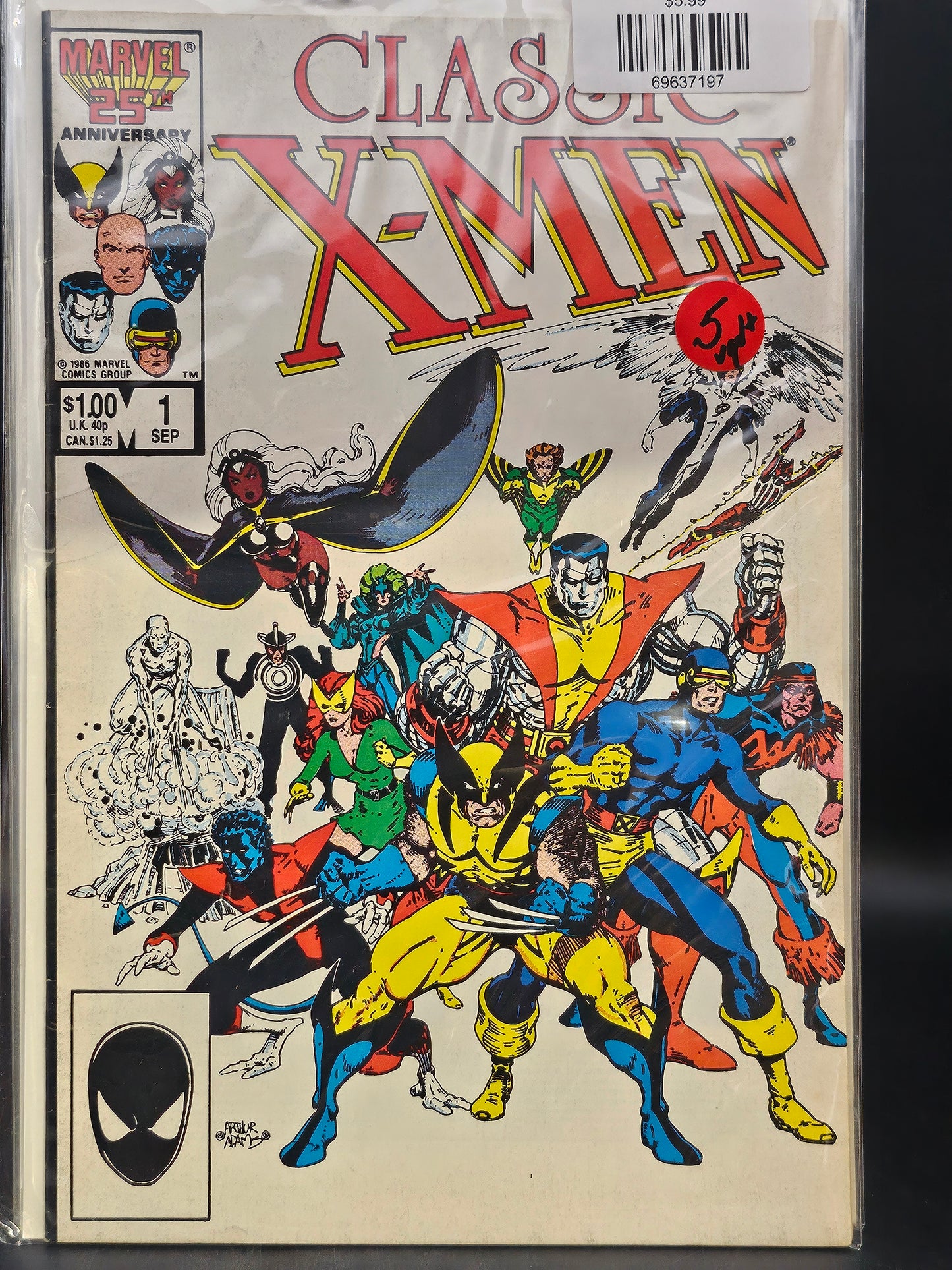 #1d X-Men Classic (1986-1995 Marvel) Classic X-Men