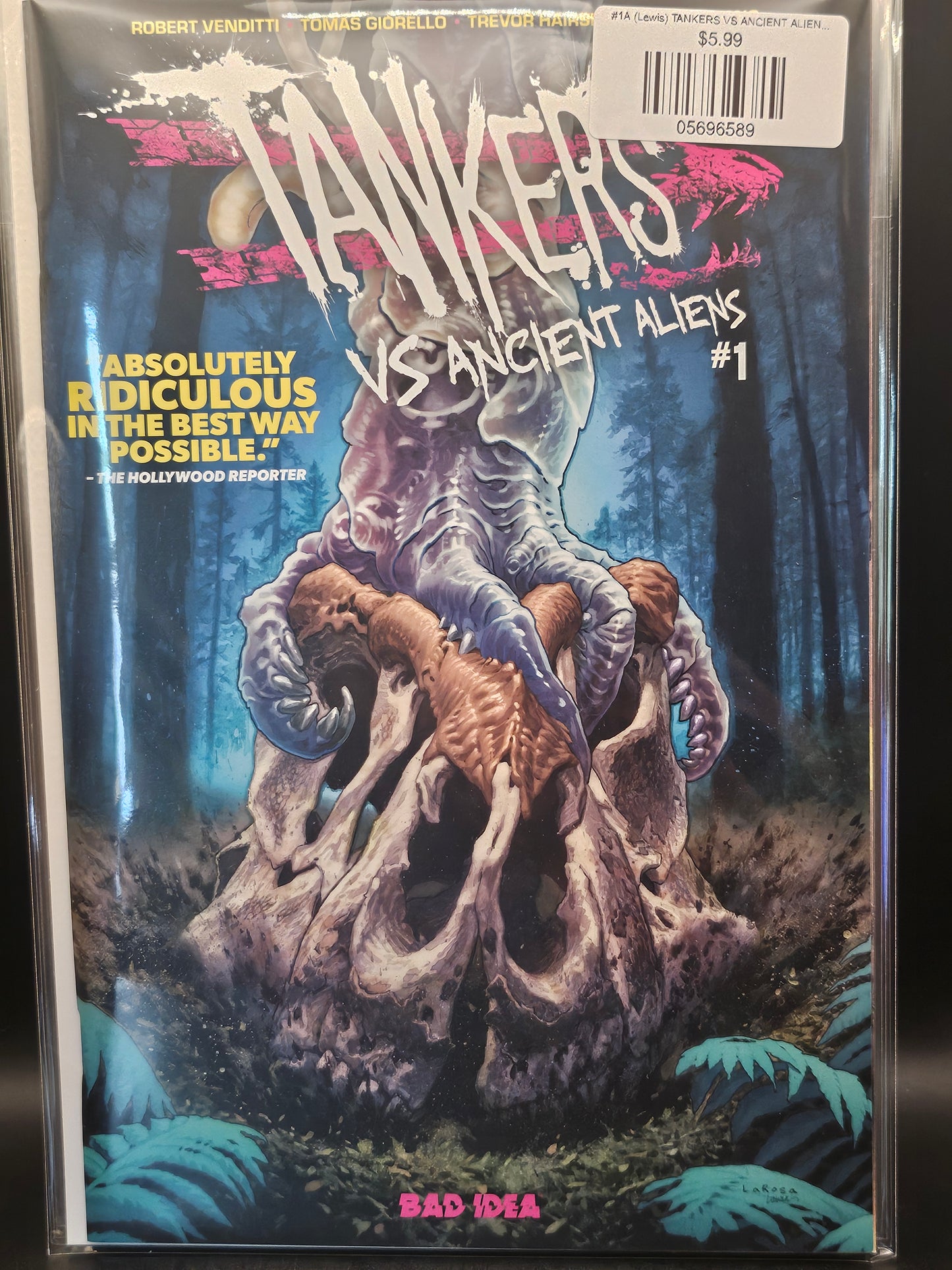 #1A (Lewis) TANKERS VS ANCIENT ALIENS (OF 4 LEWIS LAROSA)