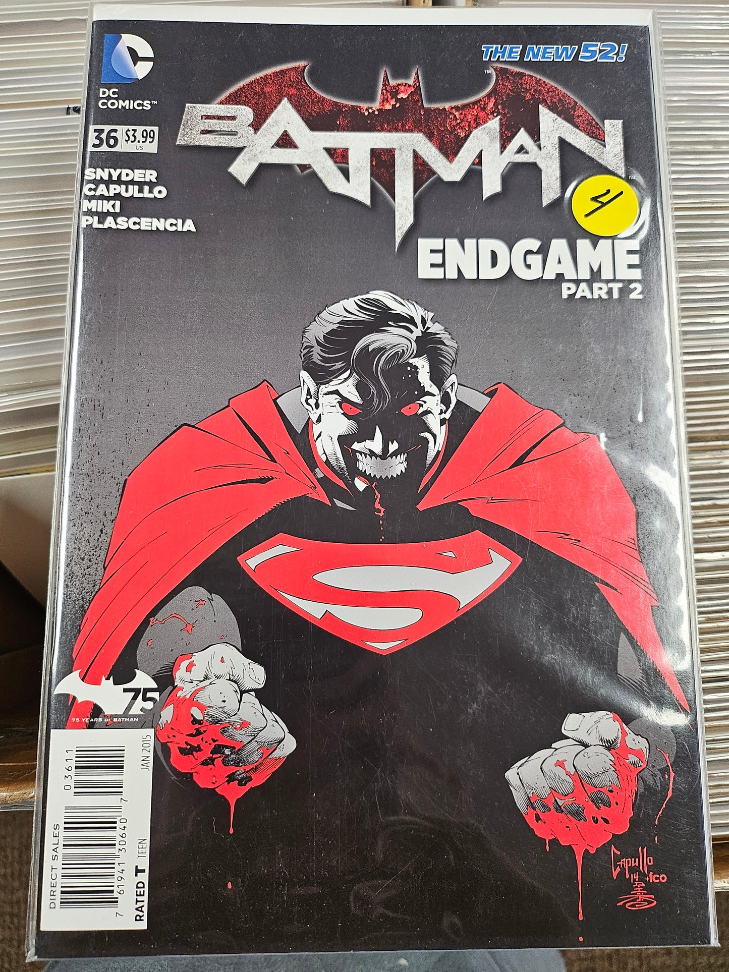 Batman – DC Comics – (2011–2016) – Volume 2 – #36 - Cover A