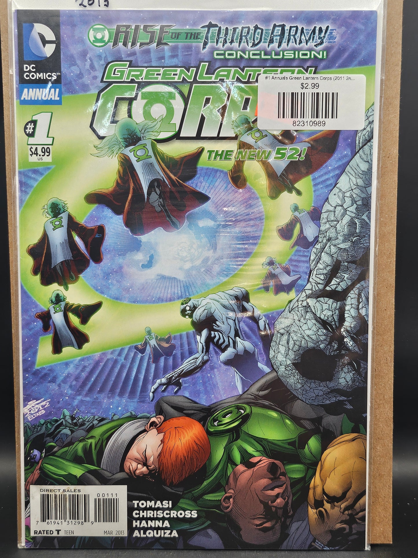 #1 Annuals Green Lantern Corps (2011 2nd Series DC)