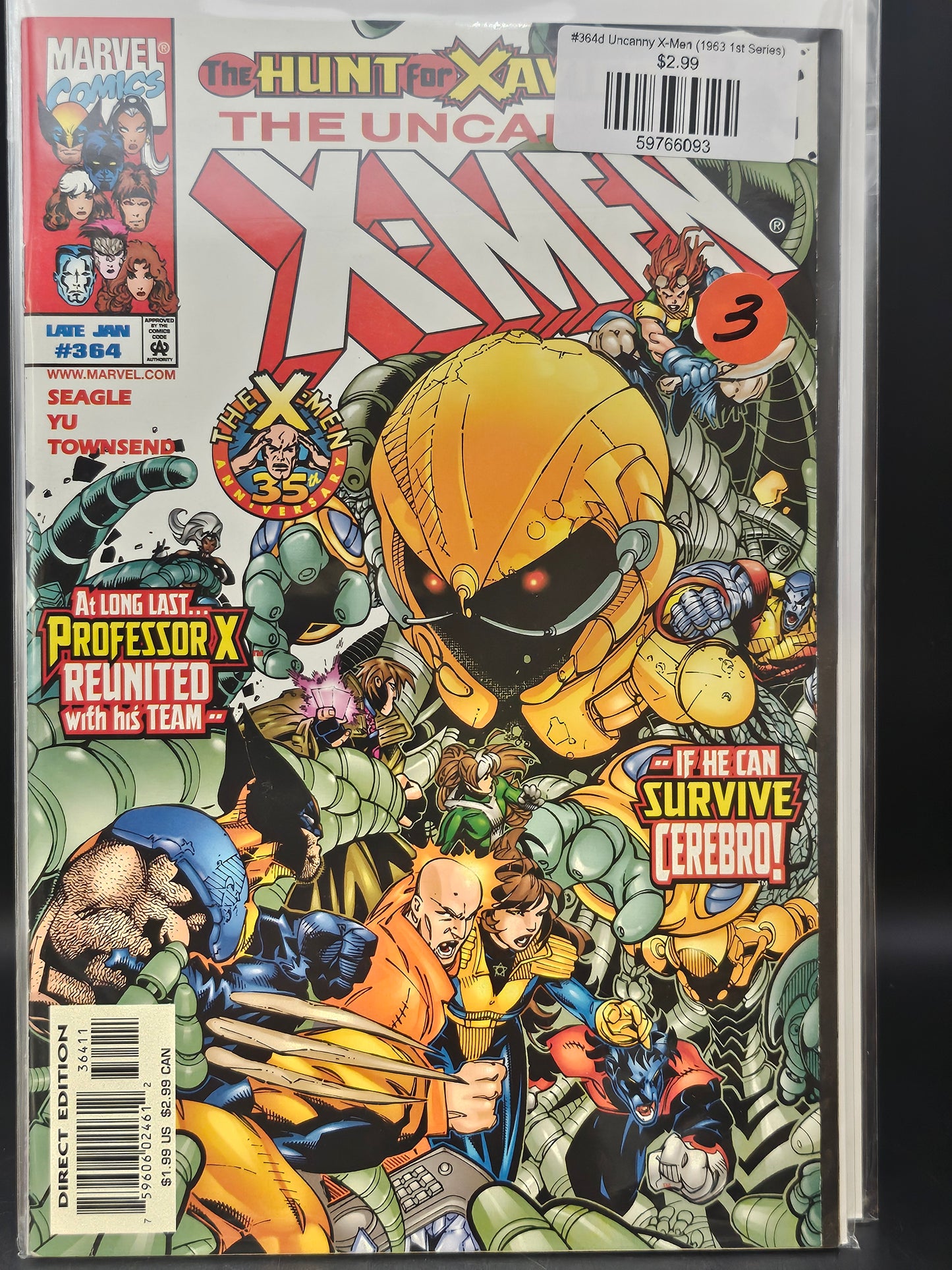 #364d Uncanny X-Men (1963 1st Series)