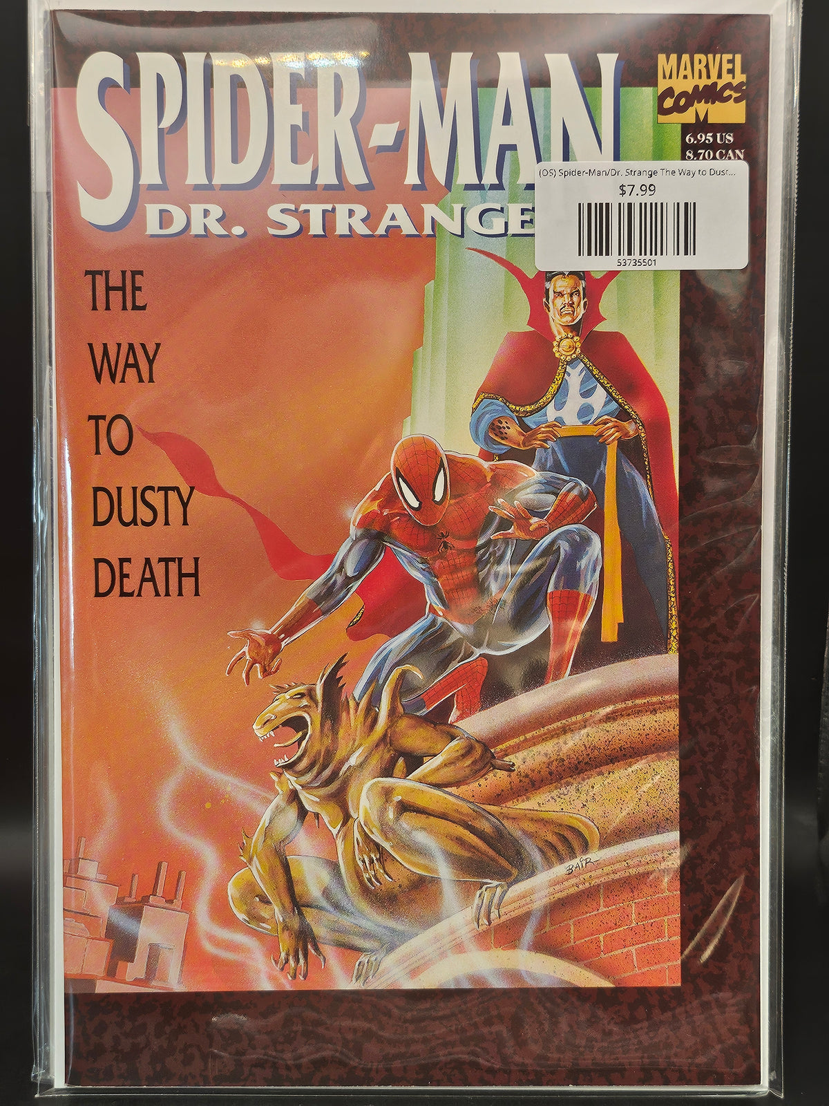 (OS) Spider-Man/Dr. Strange The Way to Dusty Death GN (1992 Marvel) 1st Edition