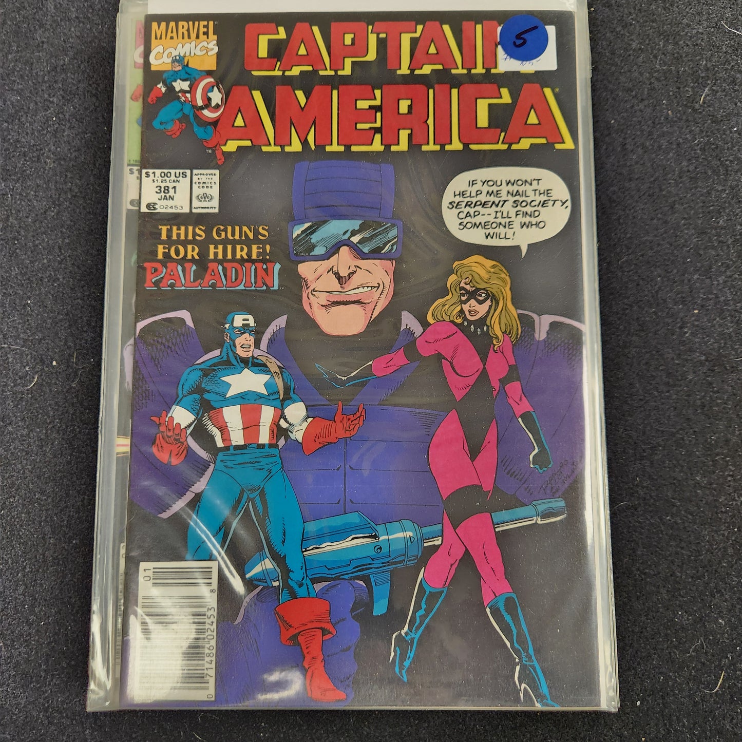Captain America – Marvel – 1968–1996 – Volume 1 – Ongoing Series – #381