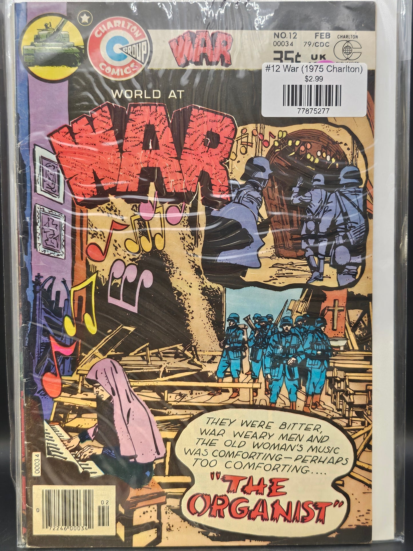 #12 War (1975 Charlton)