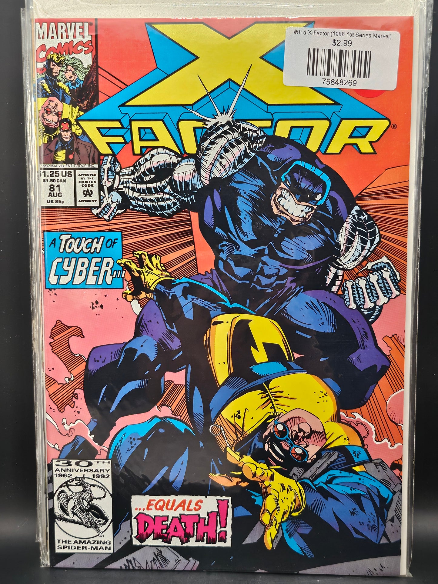#81d X-Factor (1986 1st Series Marvel)