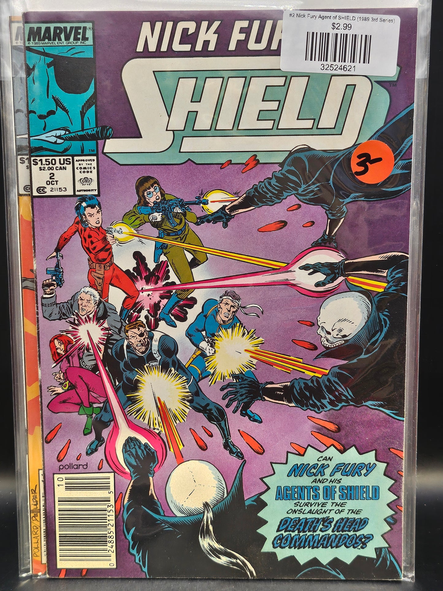 #2 Nick Fury Agent of SHIELD (1989 3rd Series)