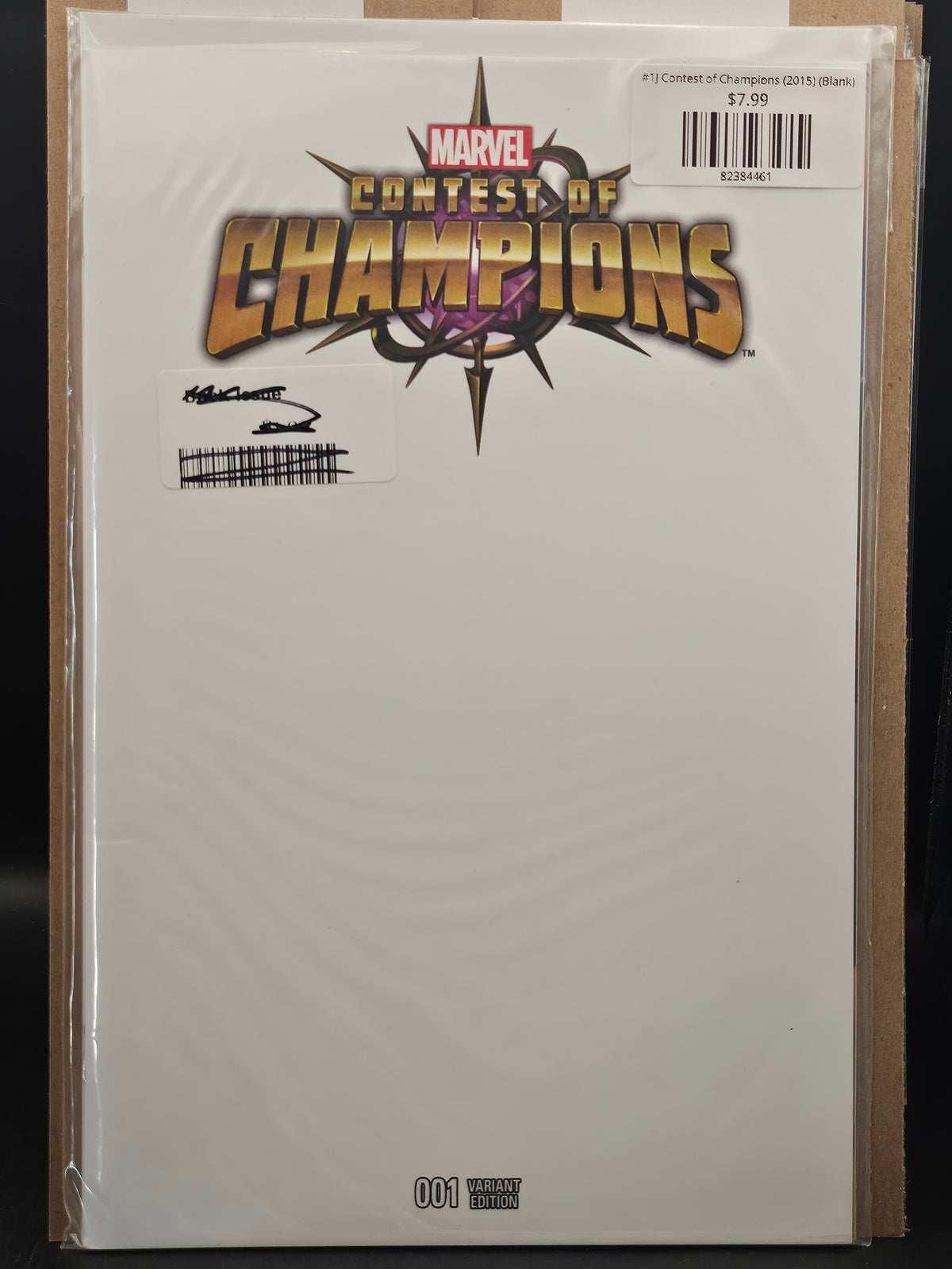 #1J Contest of Champions (2015) (Blank)