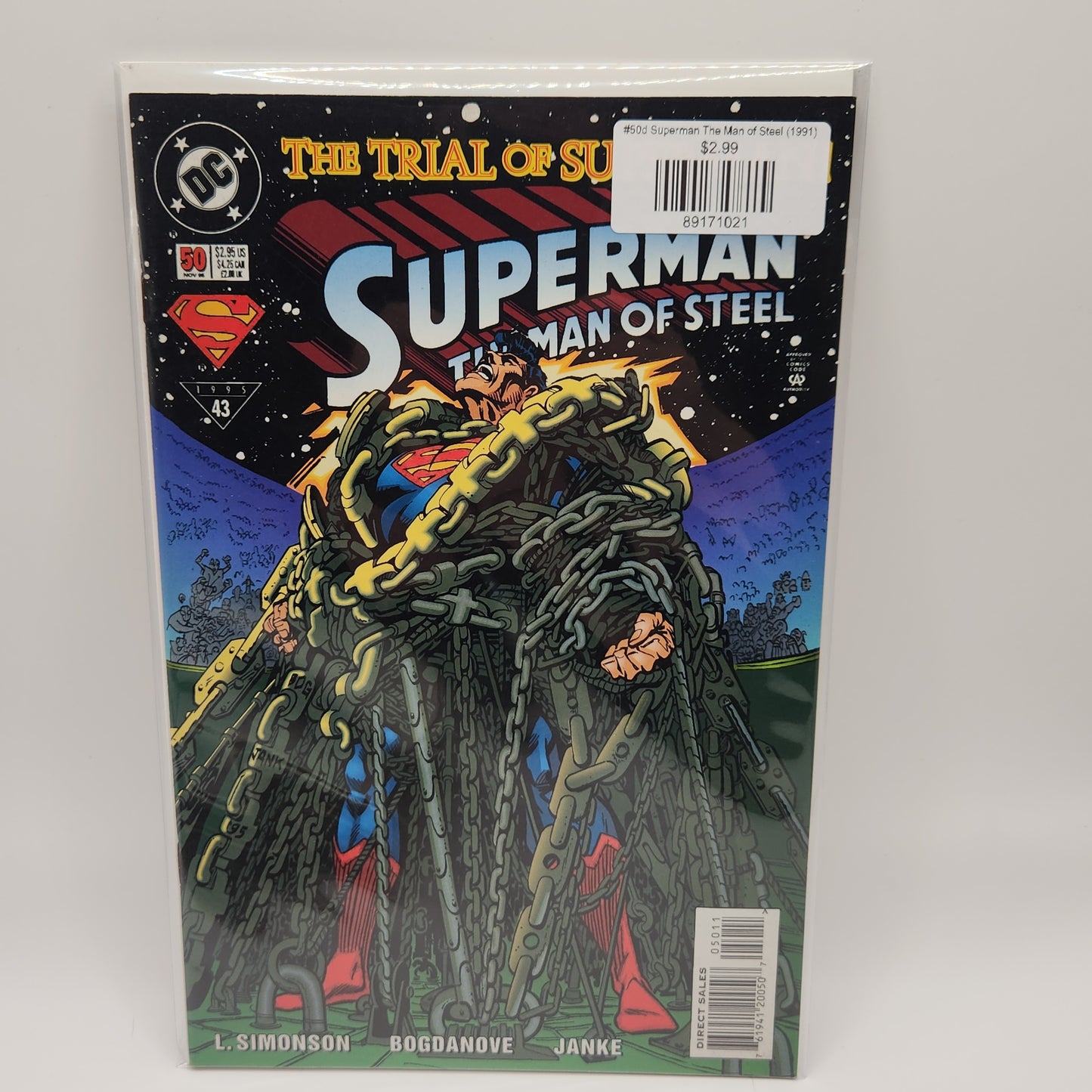 #50d Superman The Man of Steel (1991)