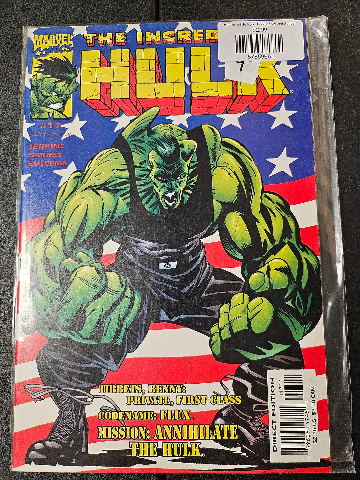 #17 Incredible Hulk (1999 Marvel 2nd Series)