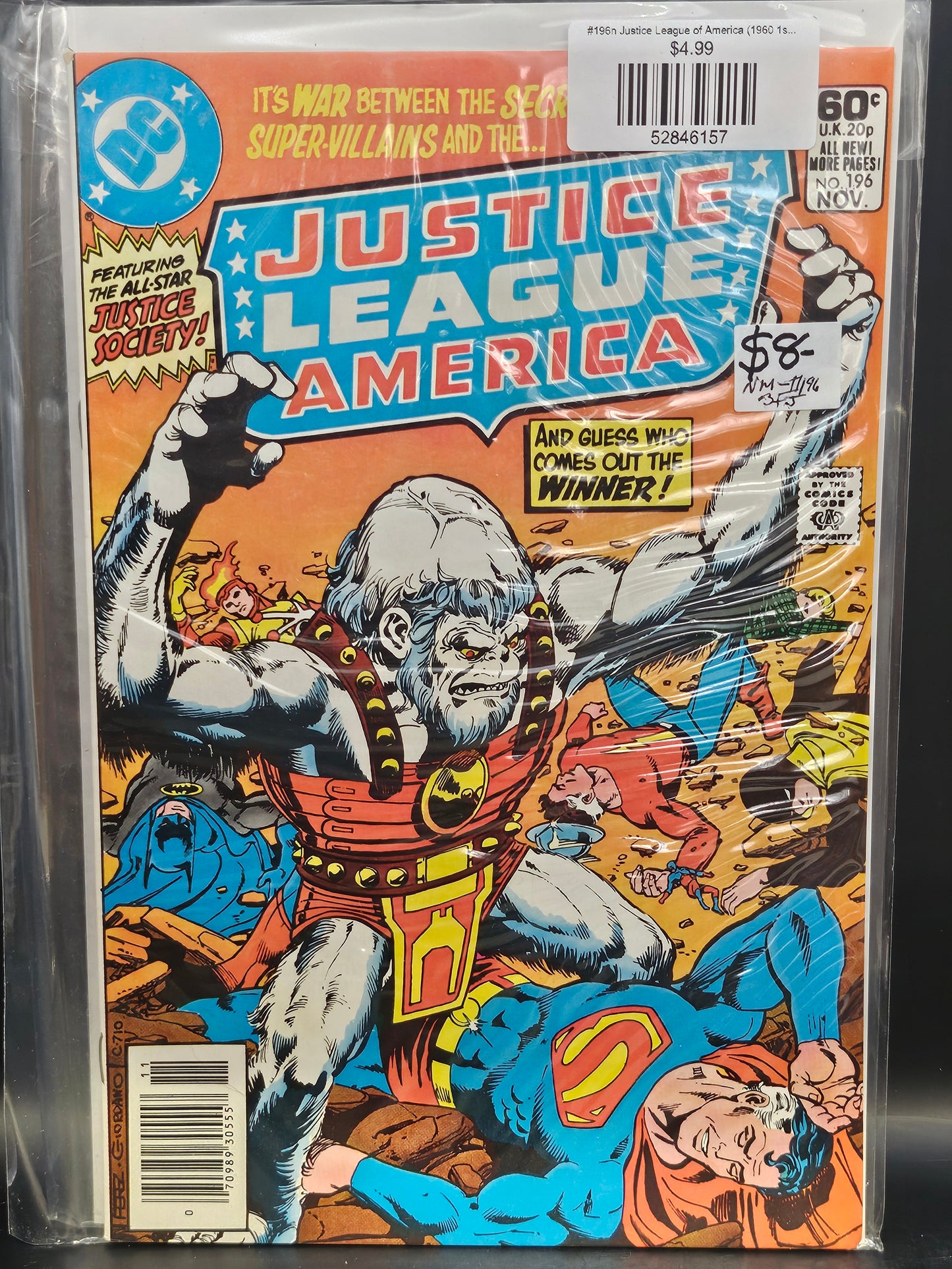 #196n Justice League of America (1960 1st Series)
