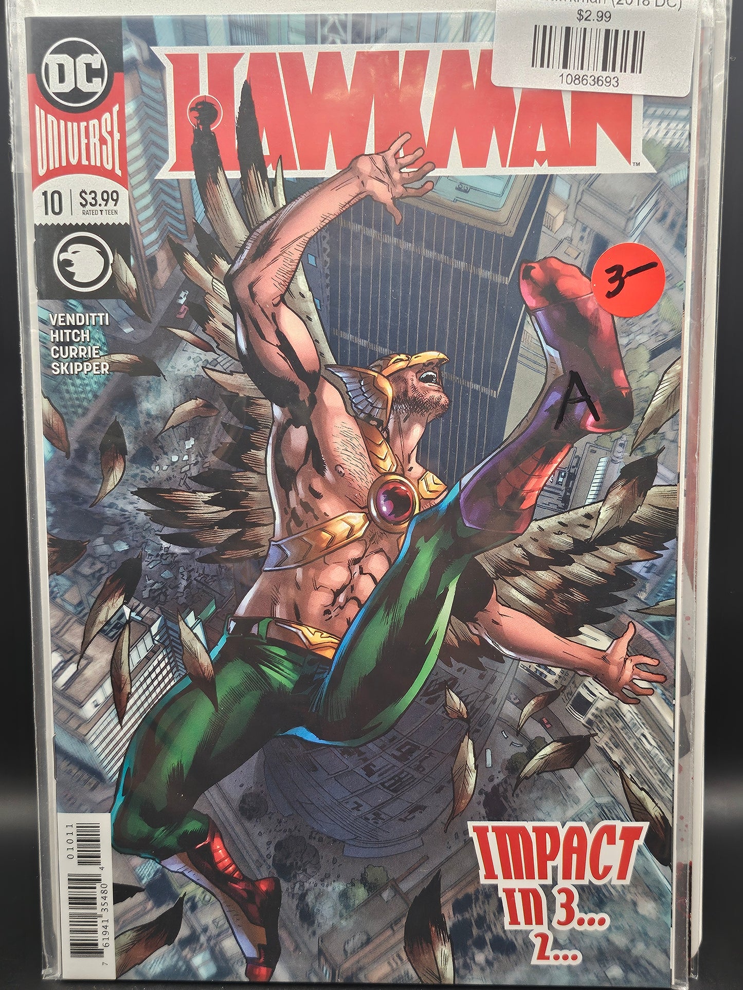 #10 Hawkman (2018 DC)