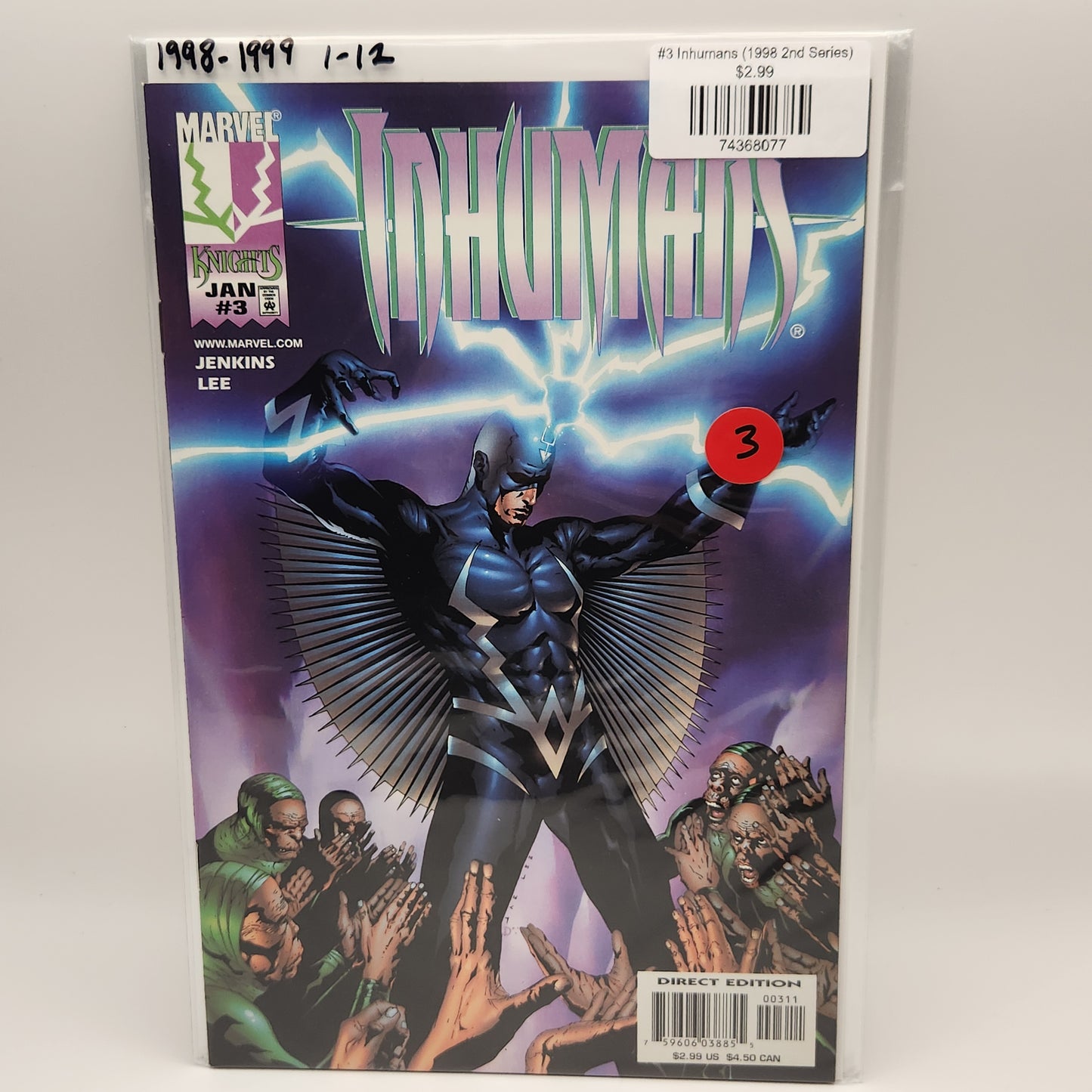 #3 Inhumans (1998 2nd Series)