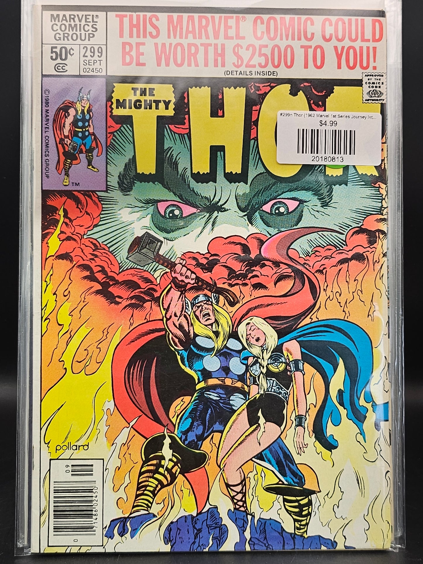 #299n Thor (1962 Marvel 1st Series Journey Into Mystery)
