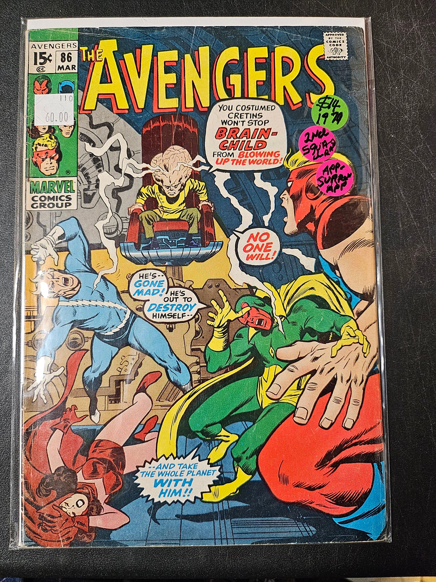 Avengers – Marvel Comics – (1963–1999) – Volume 1 – #86