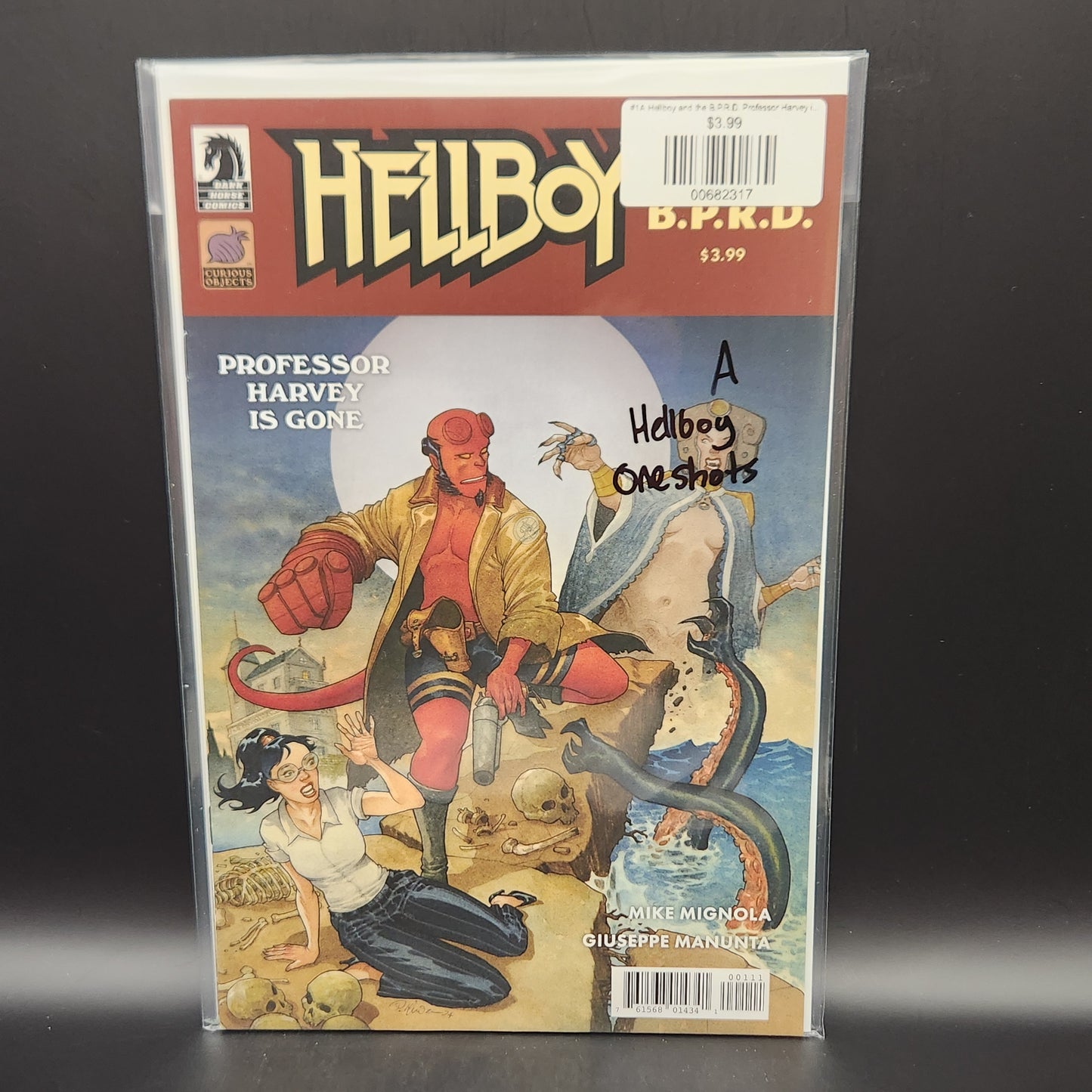 #1A Hellboy and the B.P.R.D. Professor Harvey is Gone (2025 Dark Horse)