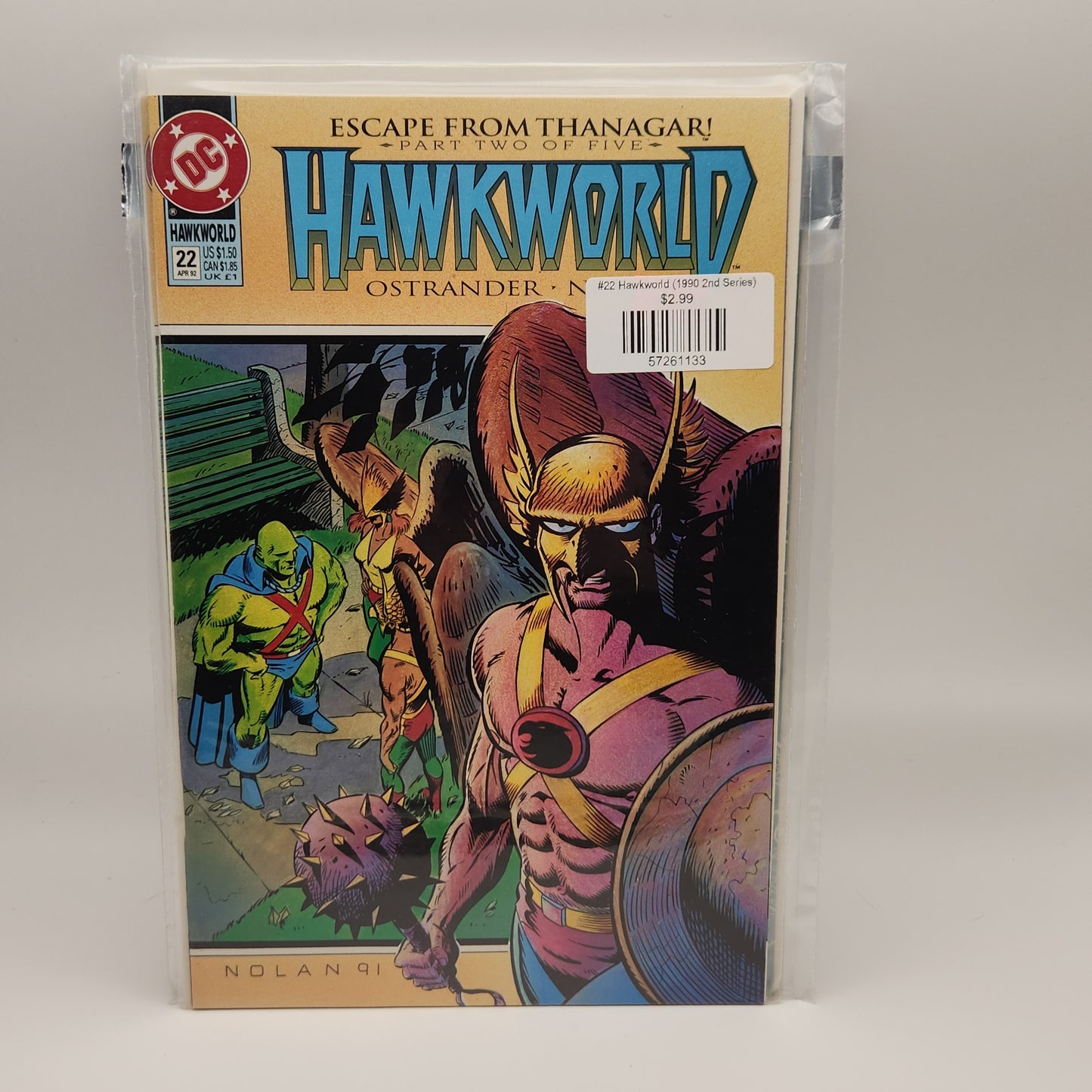 #22 Hawkworld (1990 2nd Series)