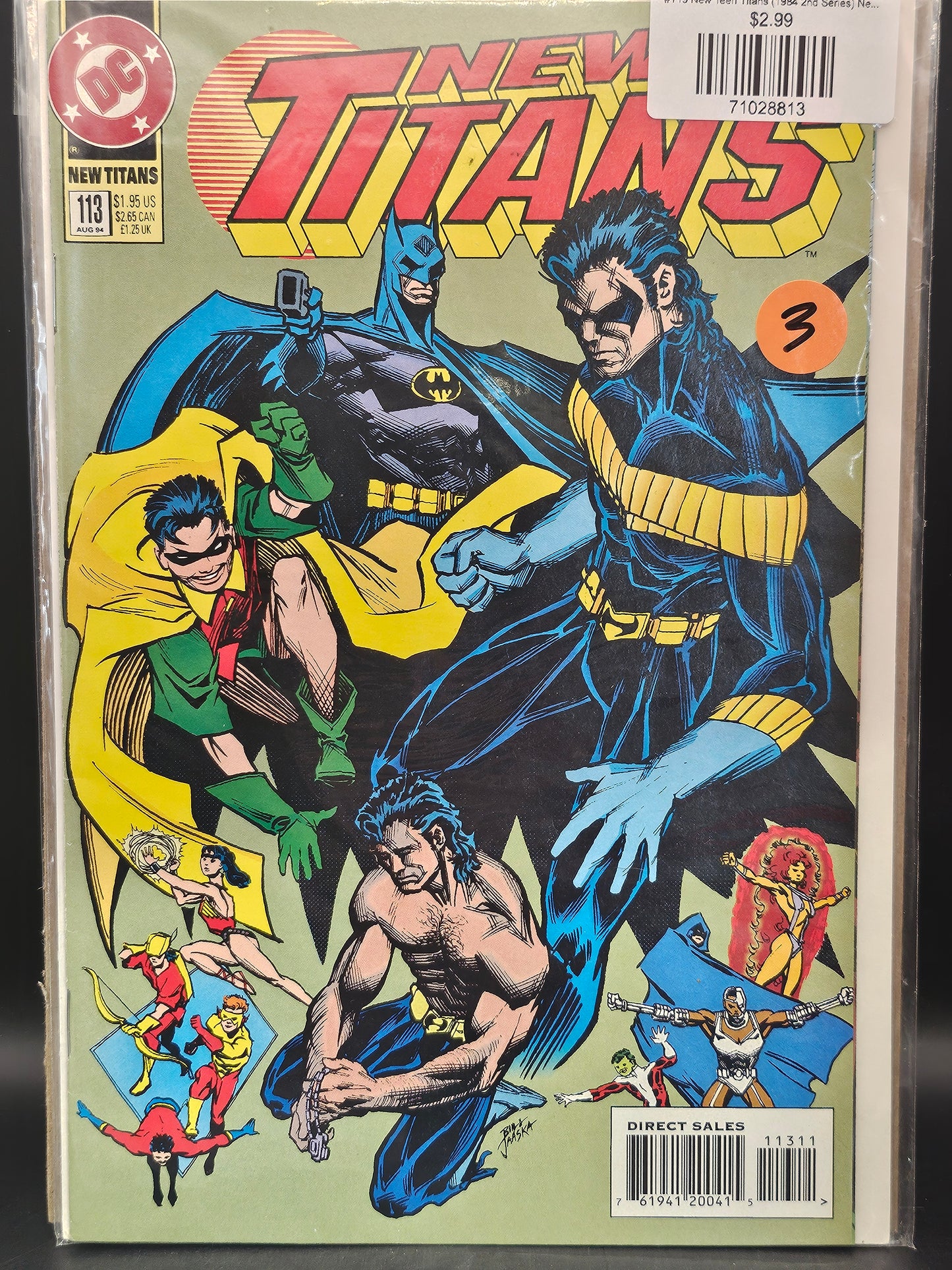 #113 New Teen Titans (1984 2nd Series) New Titans