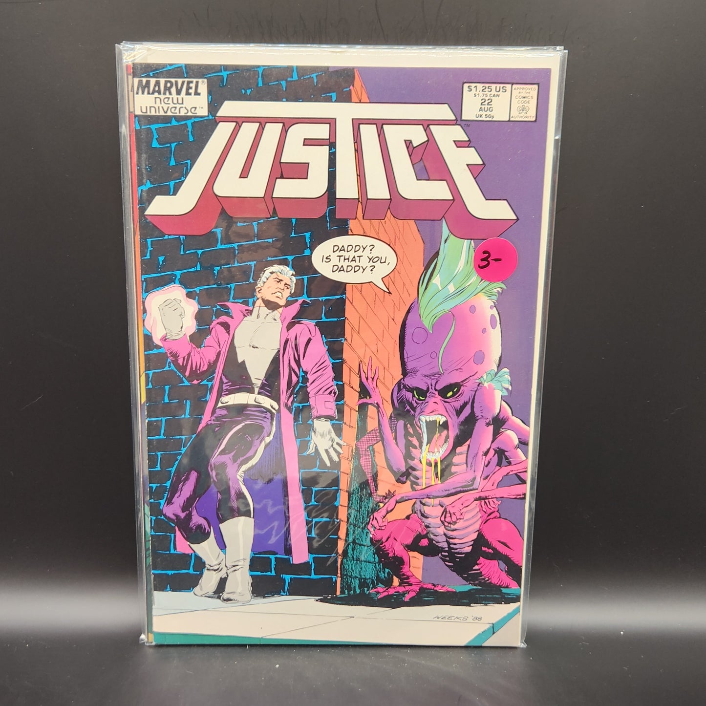 #22 Justice (1986 Marvel)