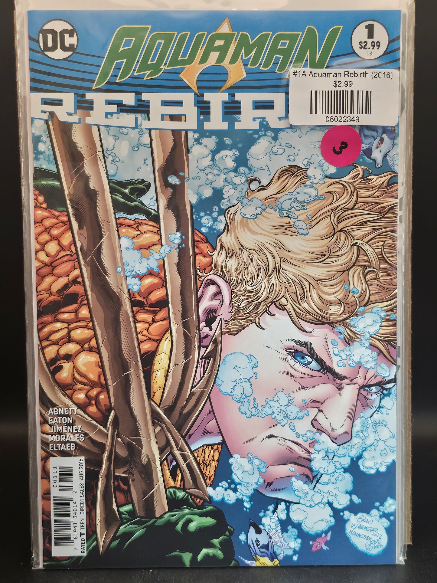 #1A Aquaman Rebirth (2016)