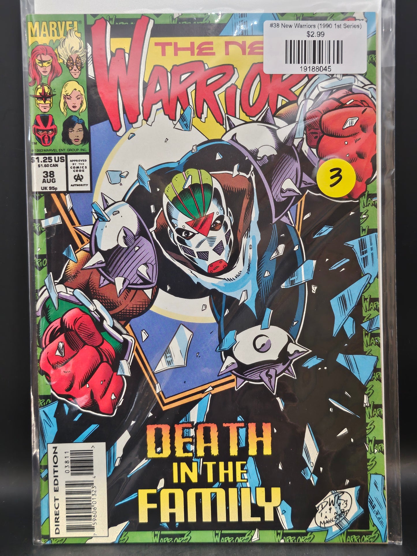 #38 New Warriors (1990 1st Series)