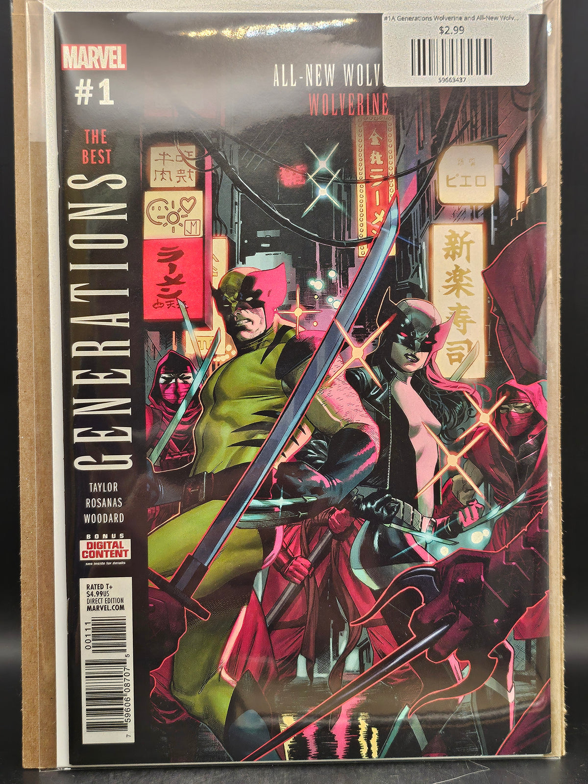 #1A Generations Wolverine and All-New Wolverine (2017)