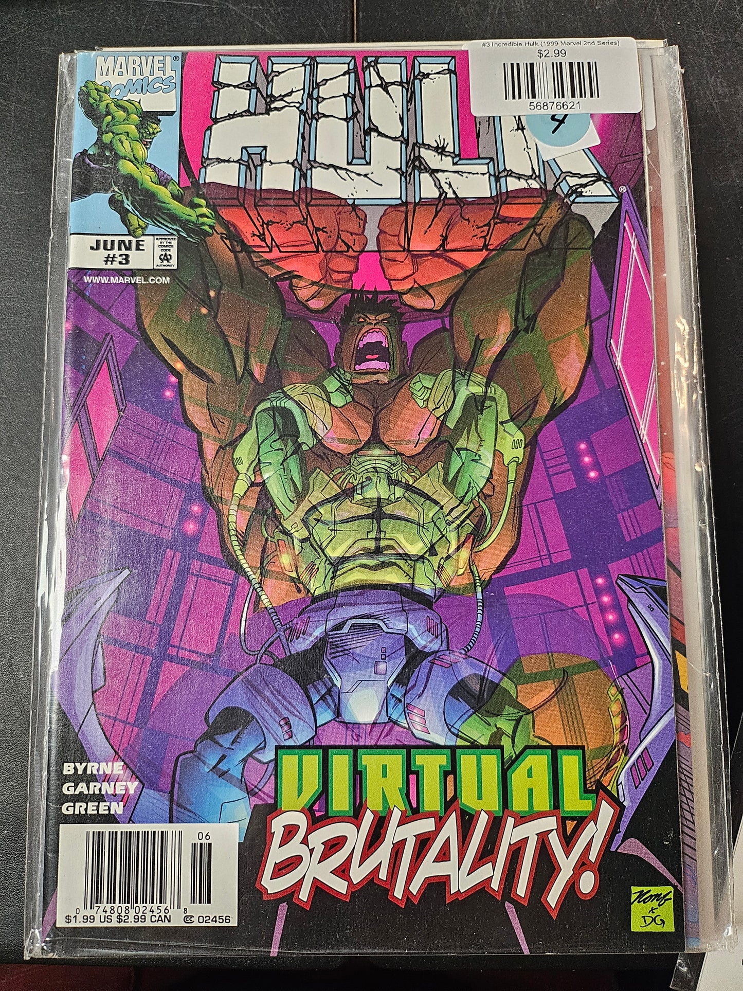 #3 Incredible Hulk (1999 Marvel 2nd Series)