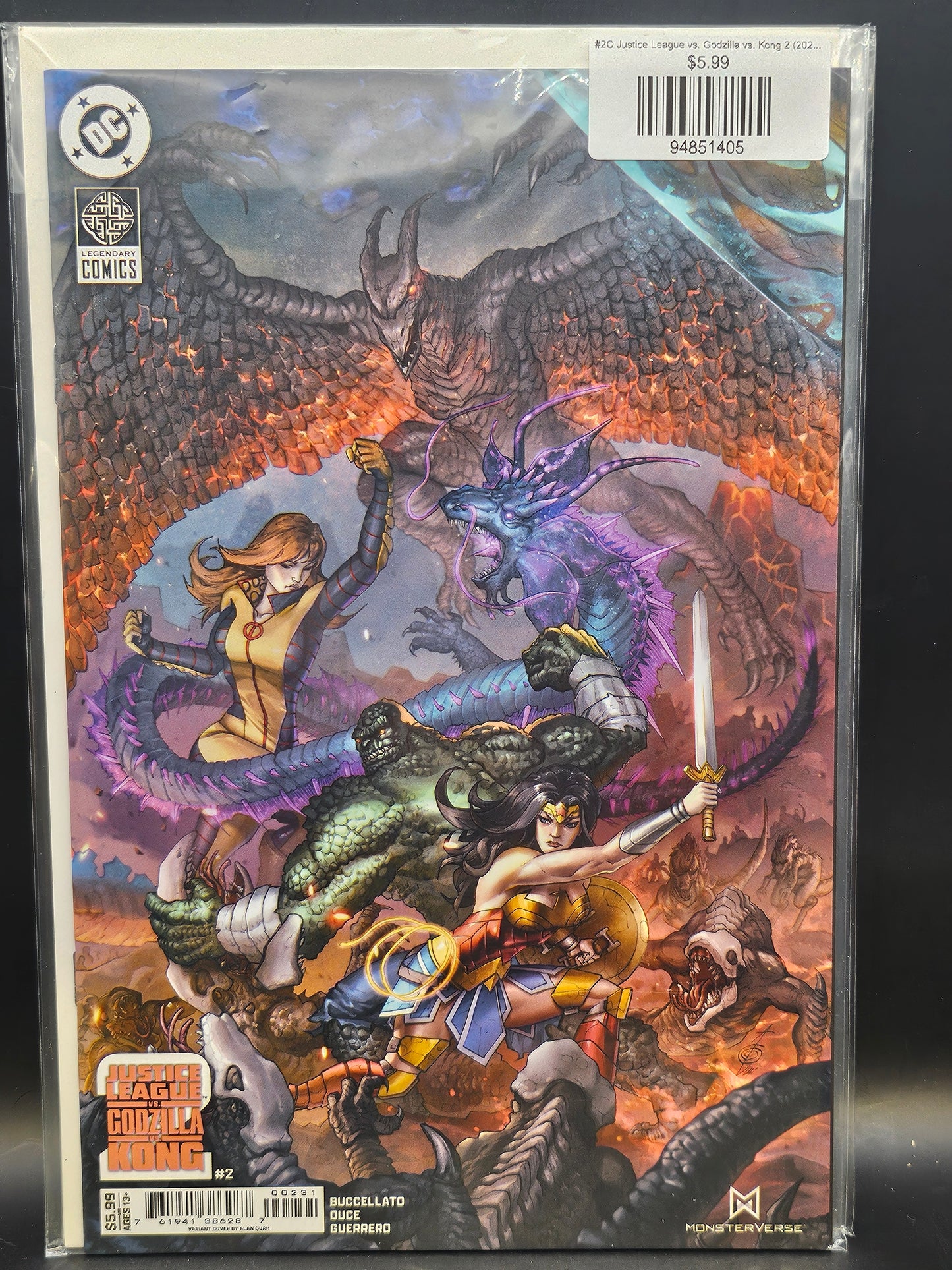 #2C Justice League vs. Godzilla vs. Kong 2 (2025 DC)