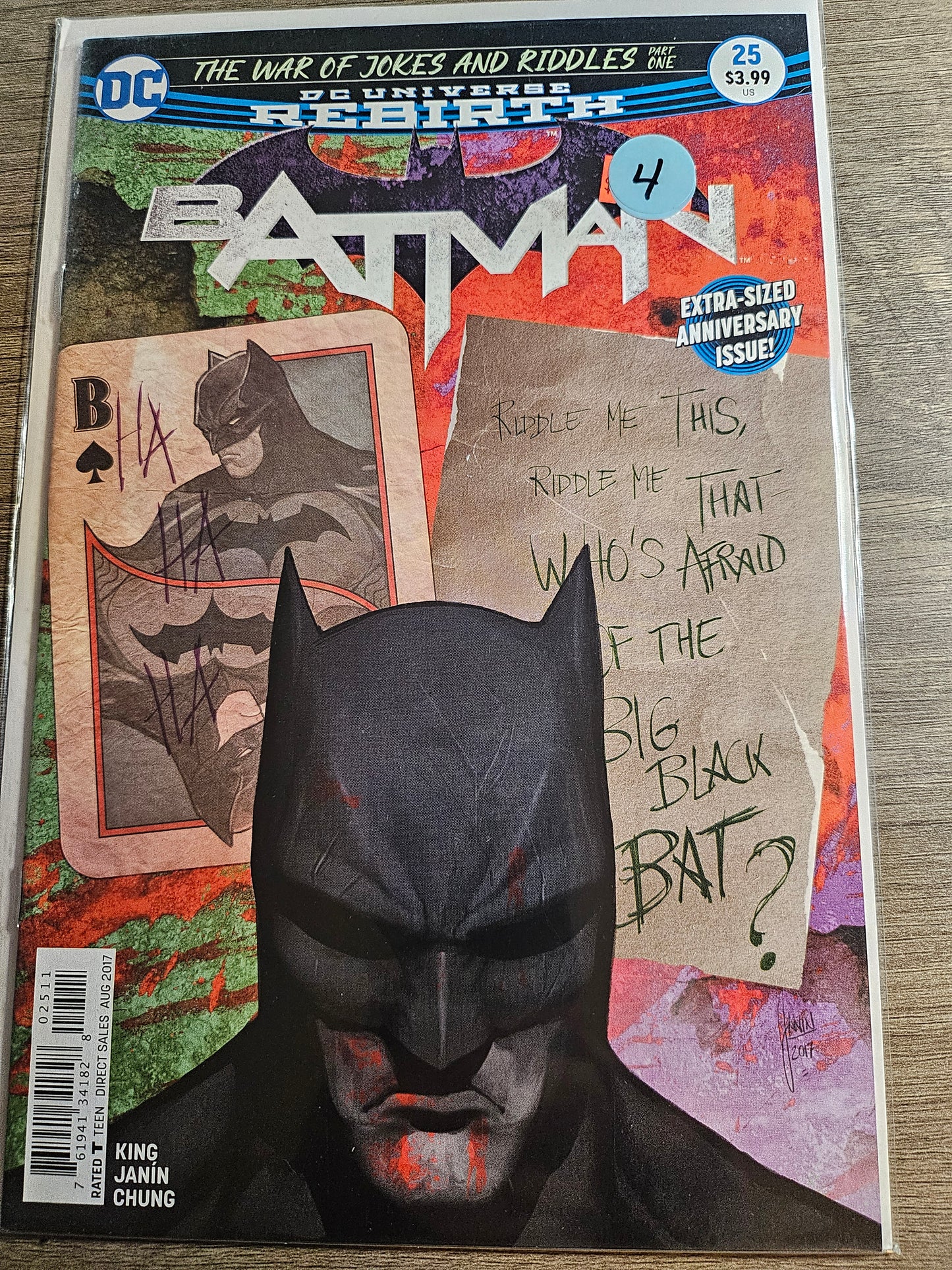 Batman – DC Comics – (2016–2026) – Volume 3 – #25 - Cover A