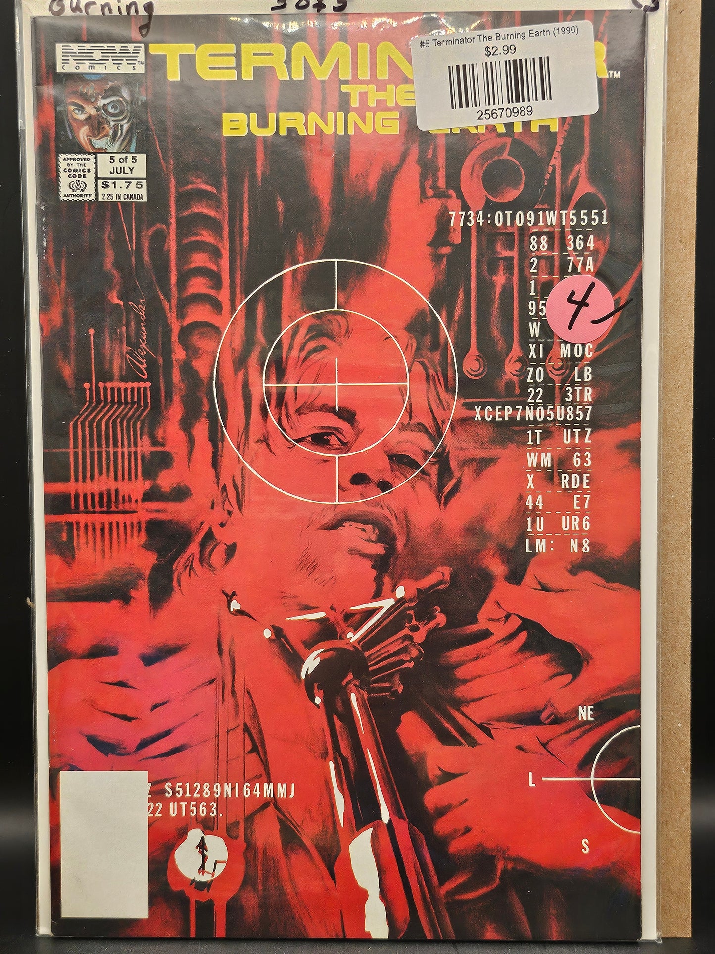 #5 Terminator The Burning Earth (1990)