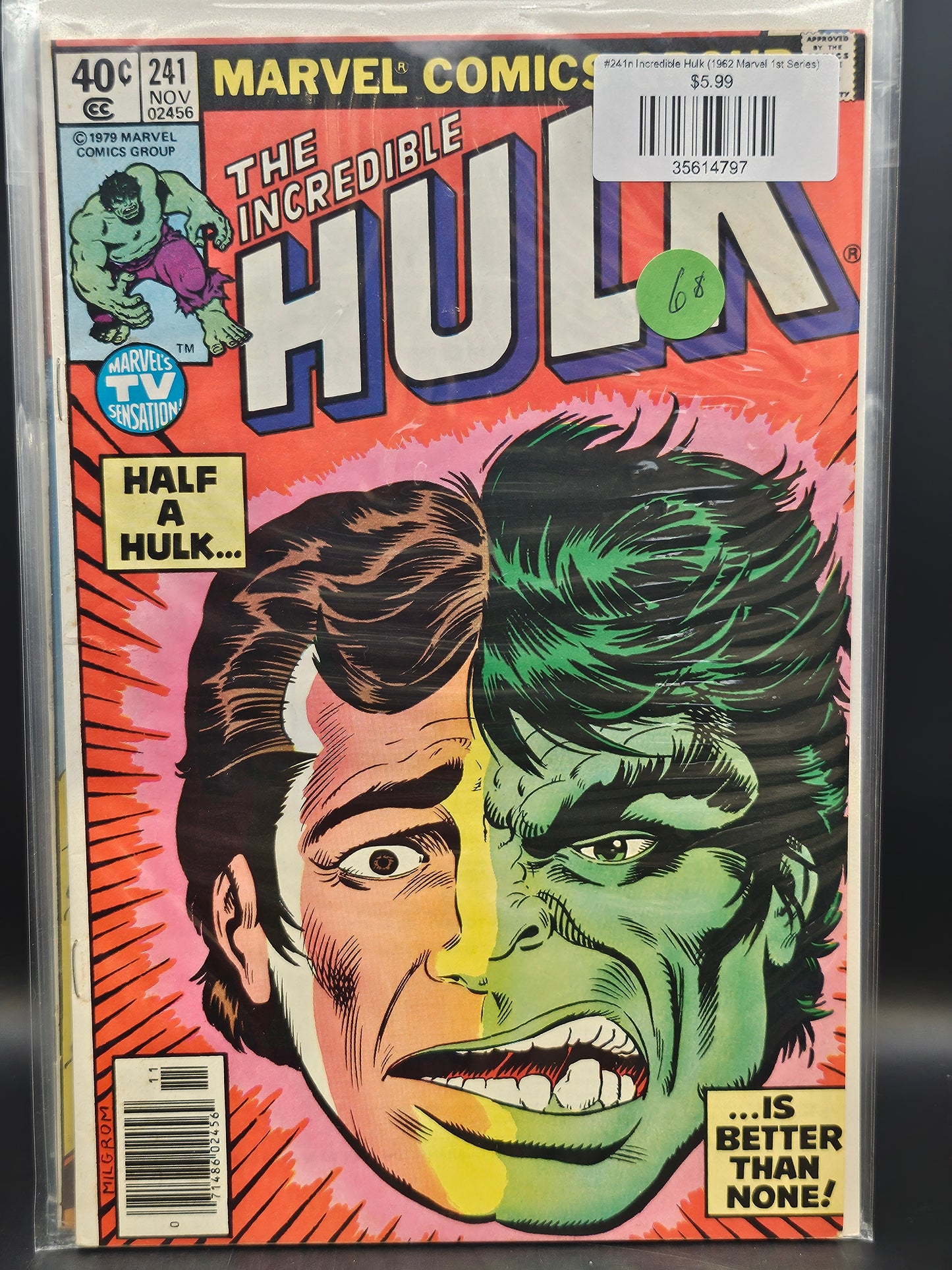 #241n Incredible Hulk (1962 Marvel 1st Series)