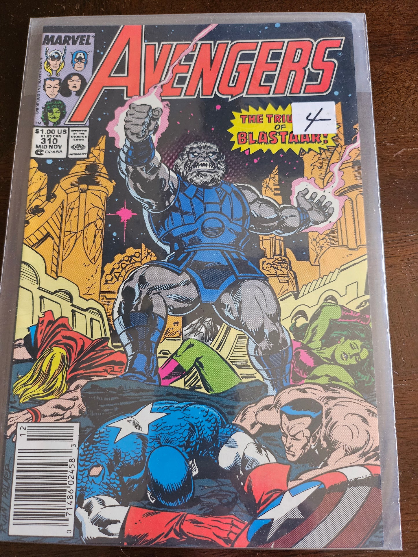 Avengers – Marvel Comics – (1963–1999) – Volume 1 – #310