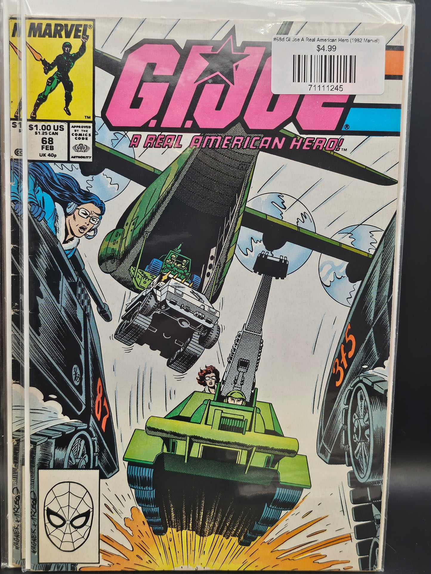 #68d GI Joe A Real American Hero (1982 Marvel)