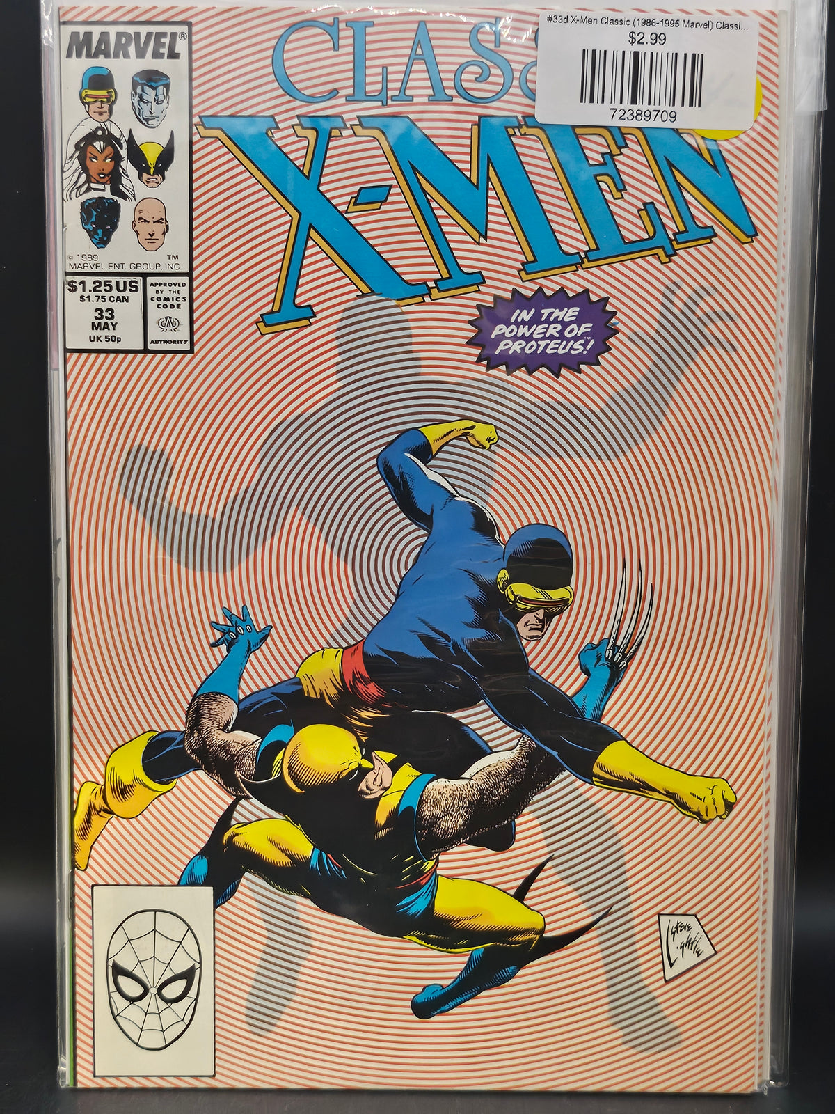 #33d X-Men Classic (1986-1995 Marvel) Classic X-Men