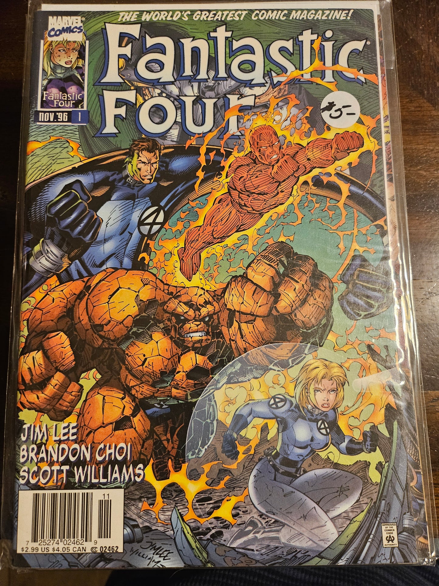 101.1 Fantastic Four – #1 – v2 (1996–1997)