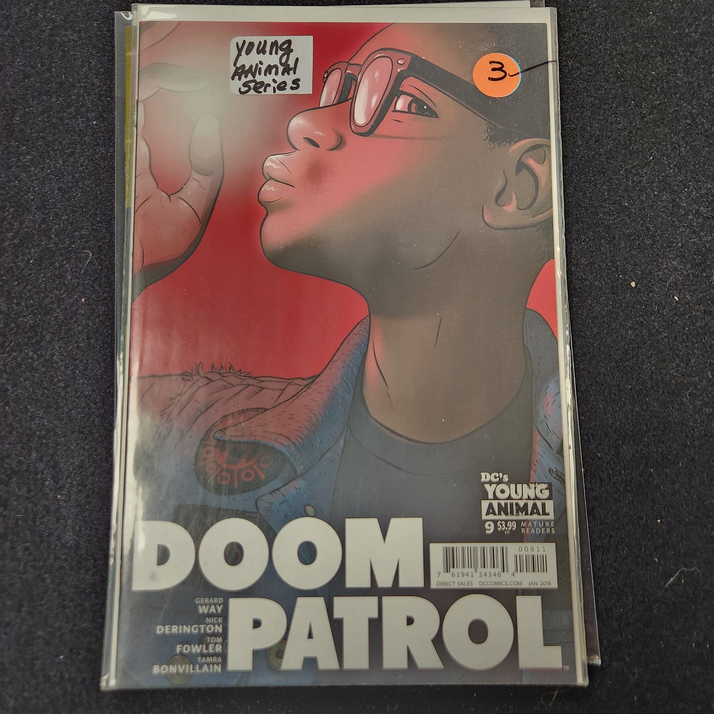 100.105 – #9 - Doom Patrol Young Animals -2016-18