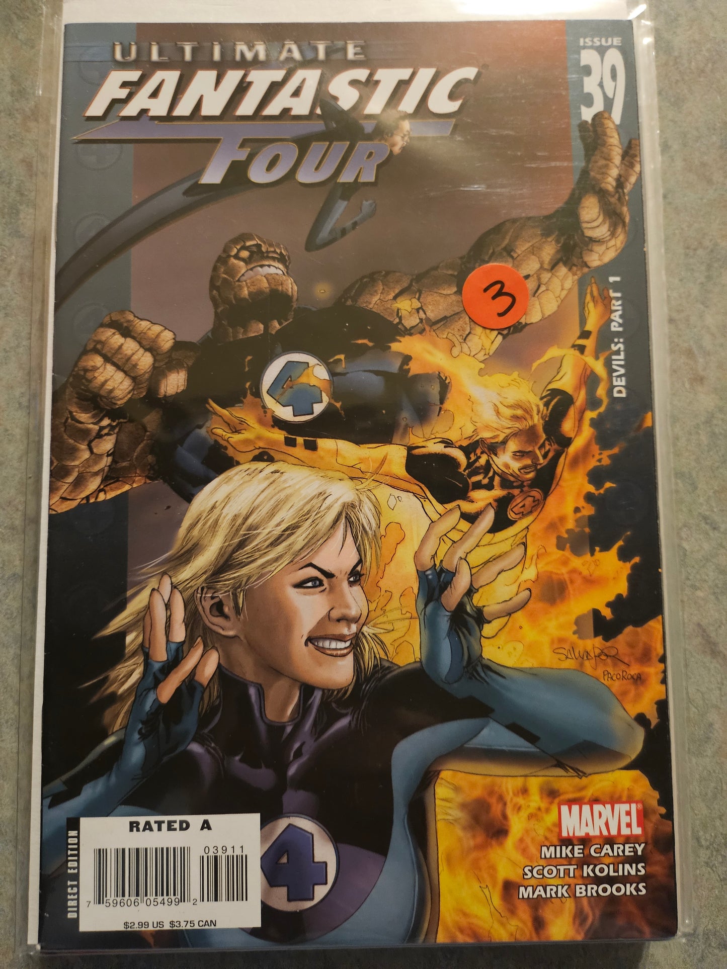 122.102 – #39 - Fantastic Four Ultimate -2001-2009
