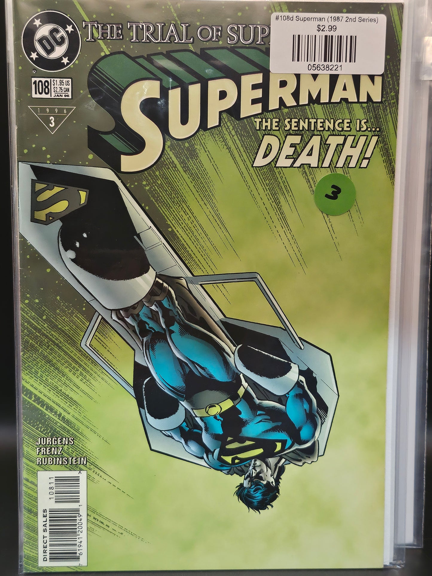 #108d Superman (1987 2nd Series)