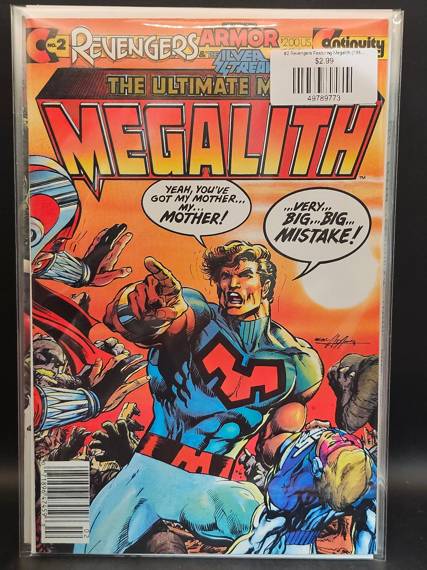 #2 Revengers Featuring Megalith (1985 Continuity)