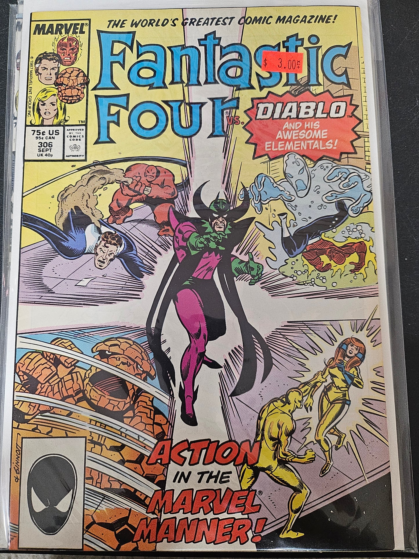 101.122 Fantastic Four – #306 – v1 (1961–1995)