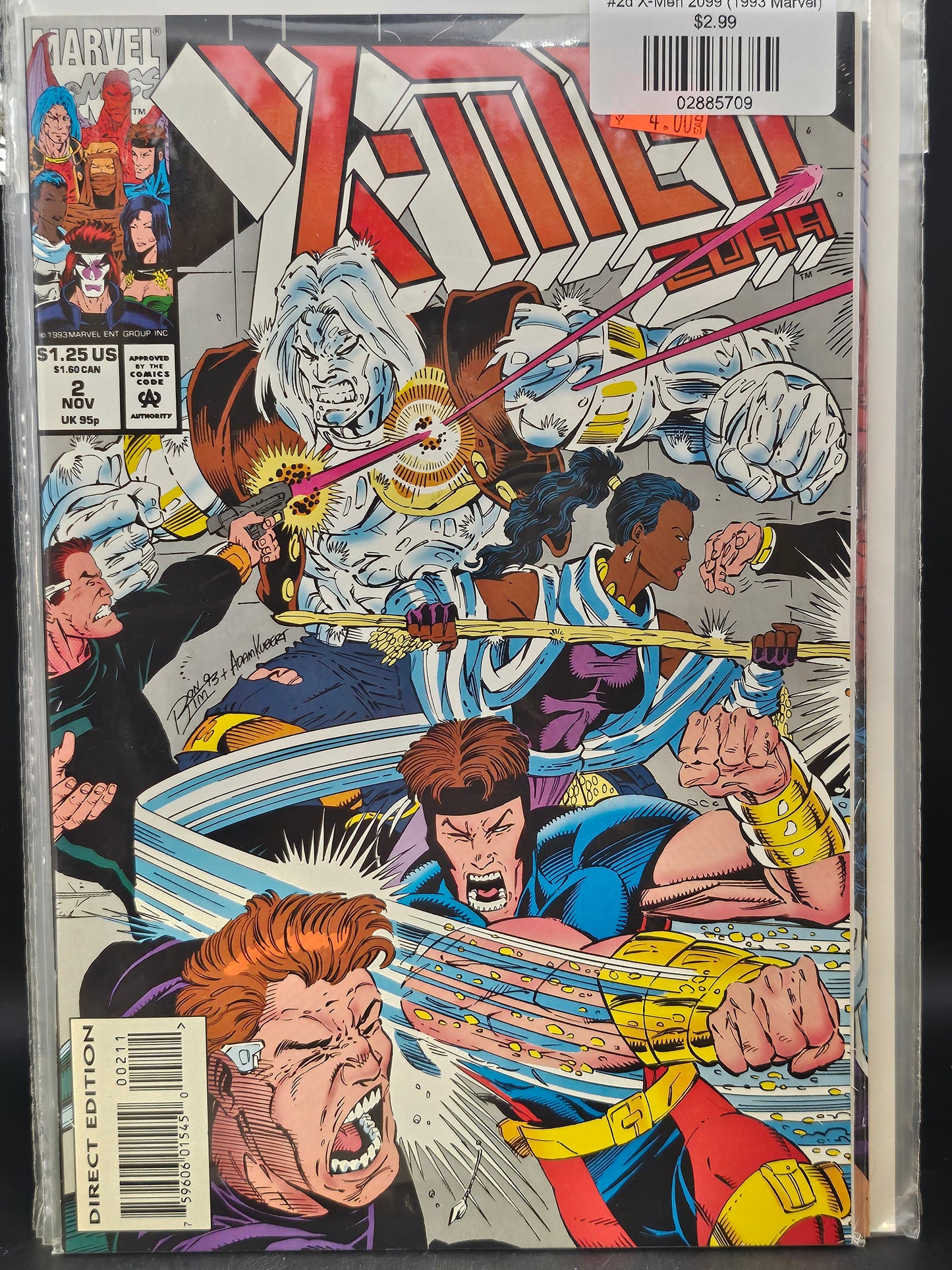 #2d X-Men 2099 (1993 Marvel)