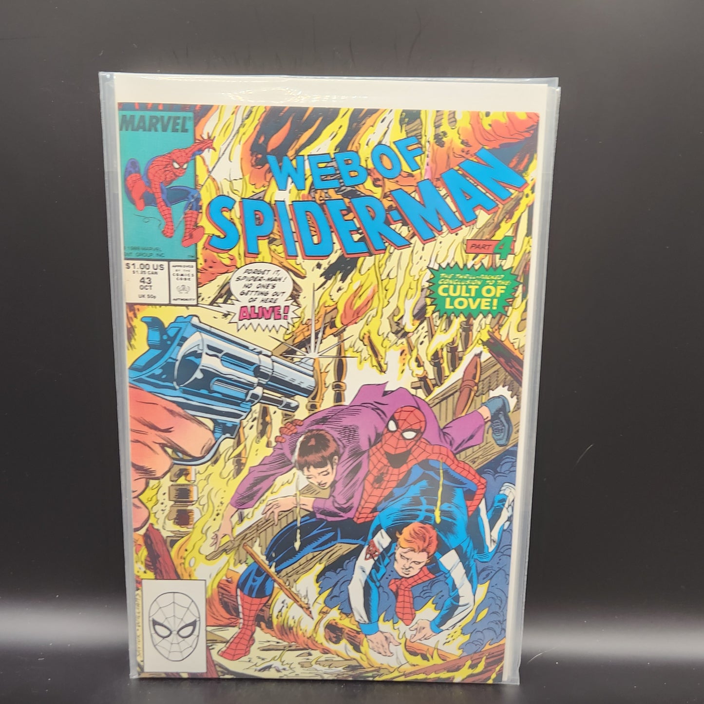 #43D Web of Spider-Man (1985 1st Series)