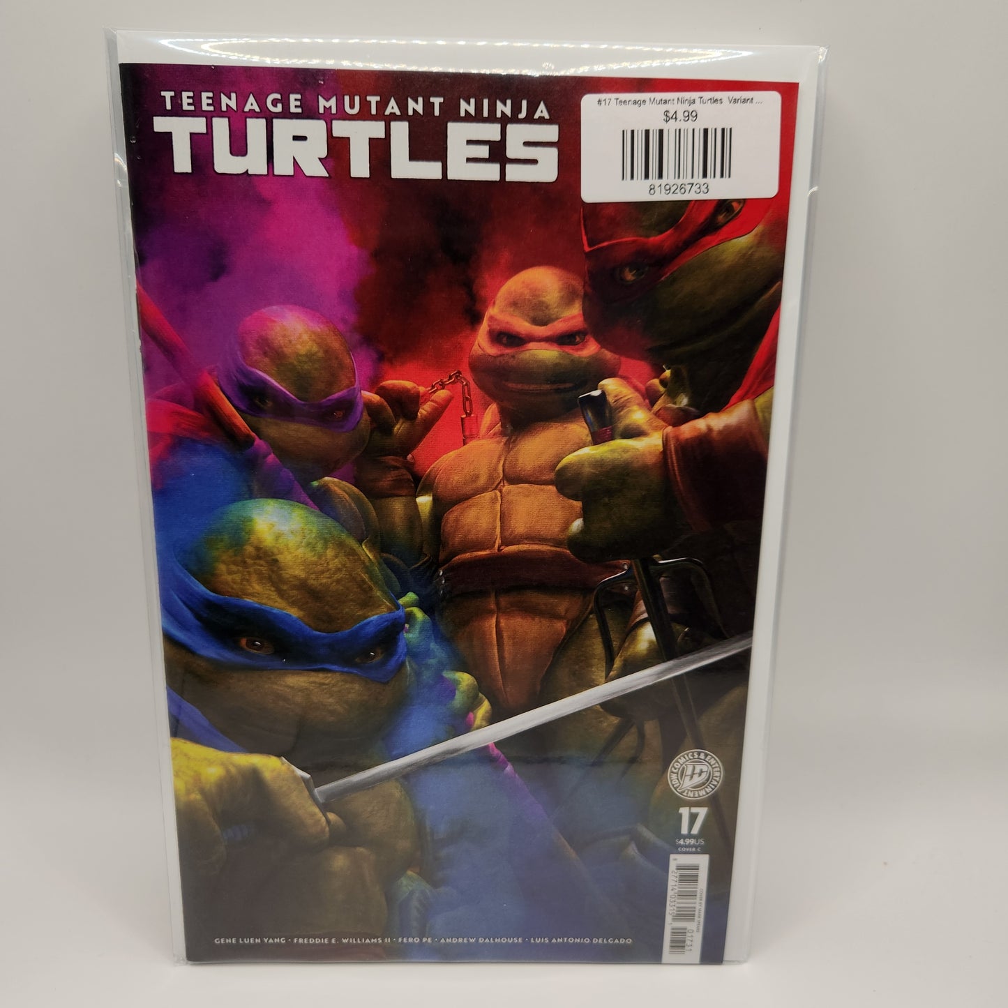 #17 Teenage Mutant Ninja Turtles Variant C (Spears)