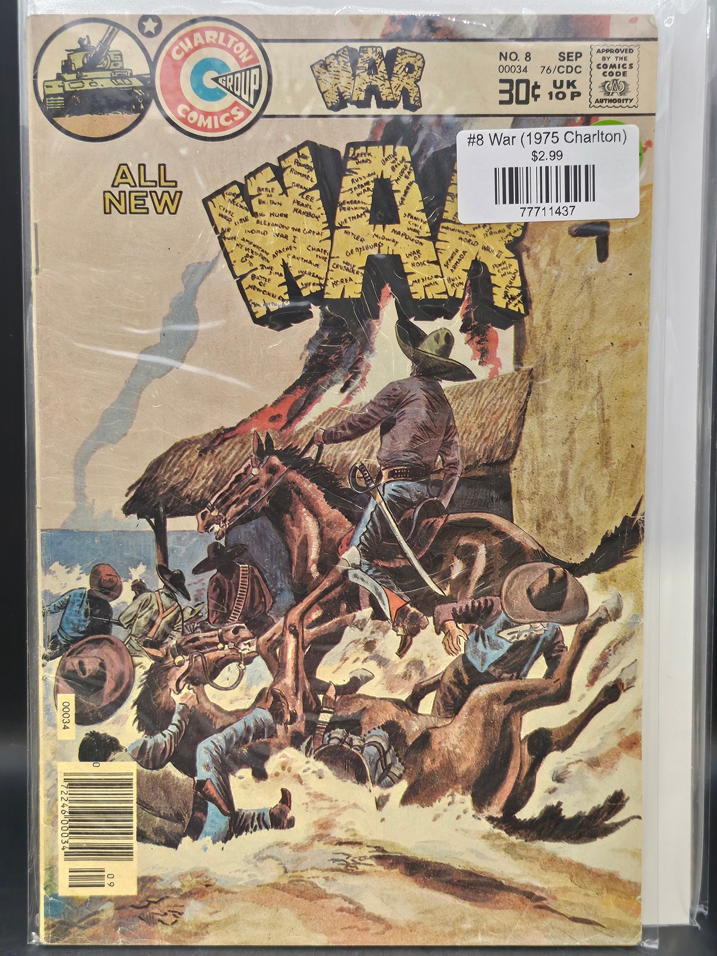 #8 War (1975 Charlton)
