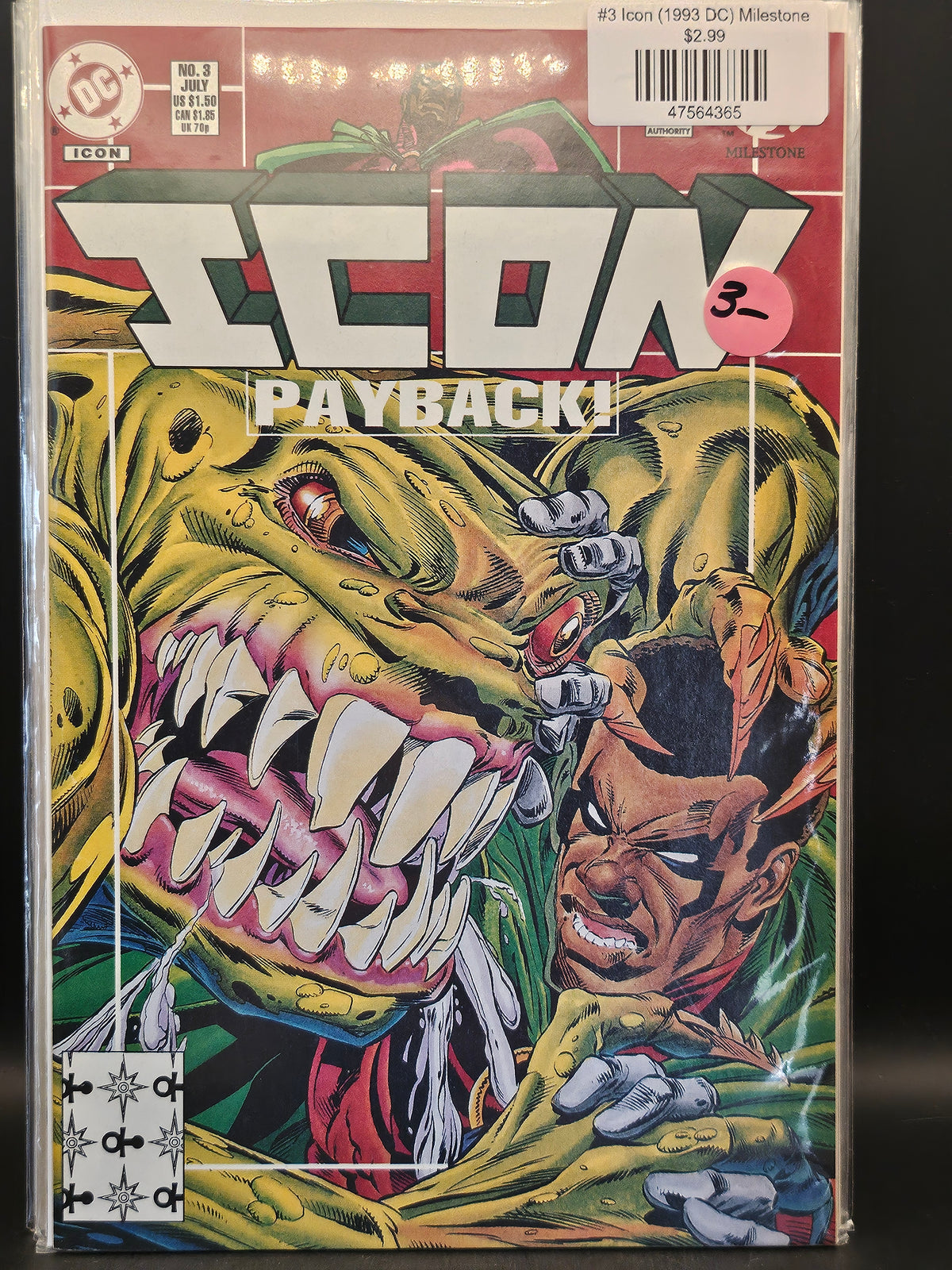 #3 Icon (1993 DC) Milestone