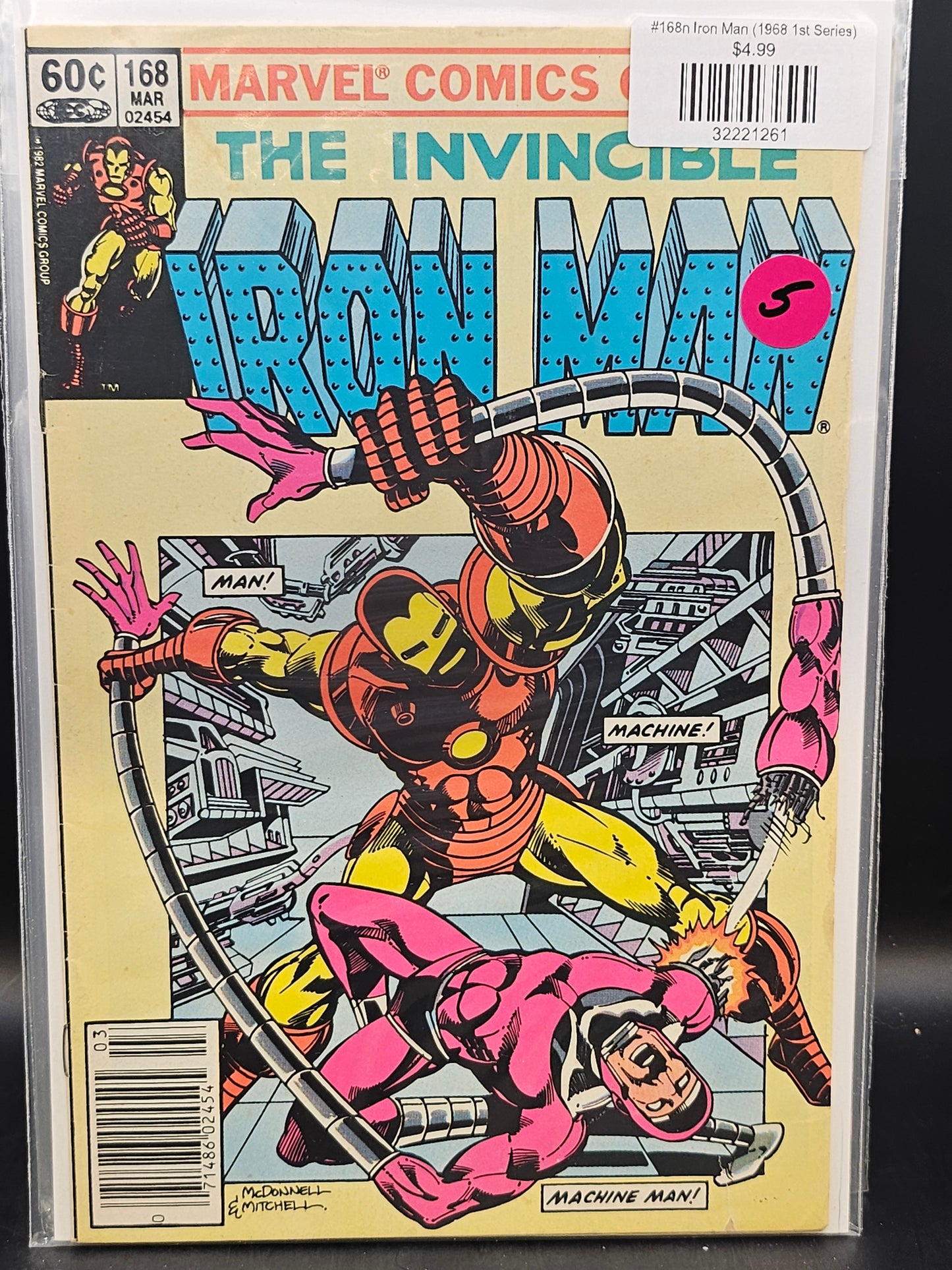 #168n Iron Man (1968 1st Series)