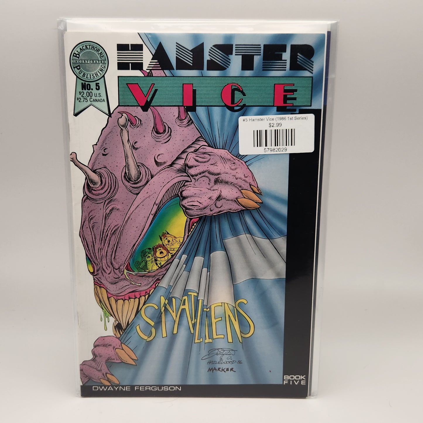 #5 Hamster Vice (1986 1st Series)