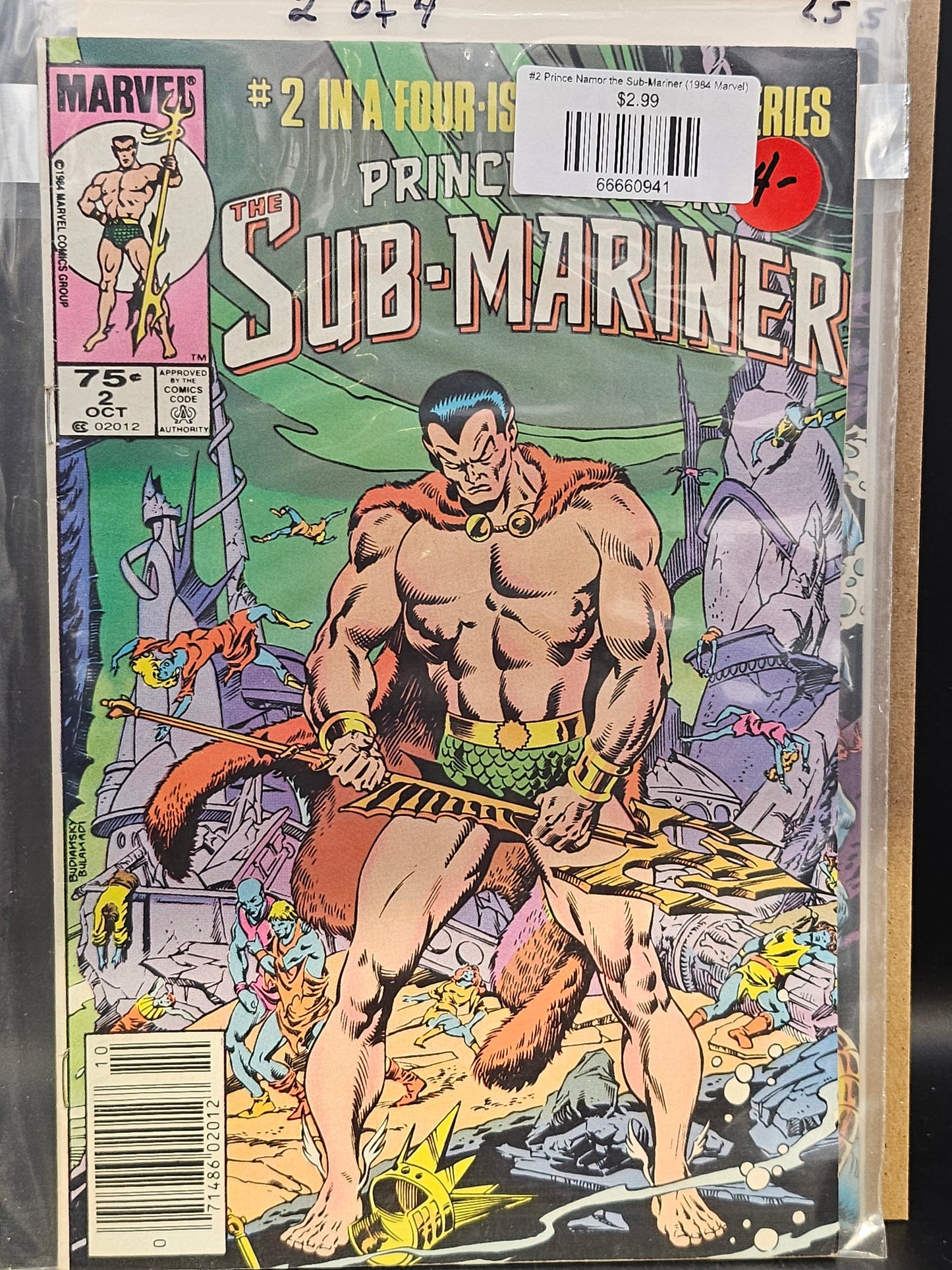 #2 Prince Namor the Sub-Mariner (1984 Marvel)
