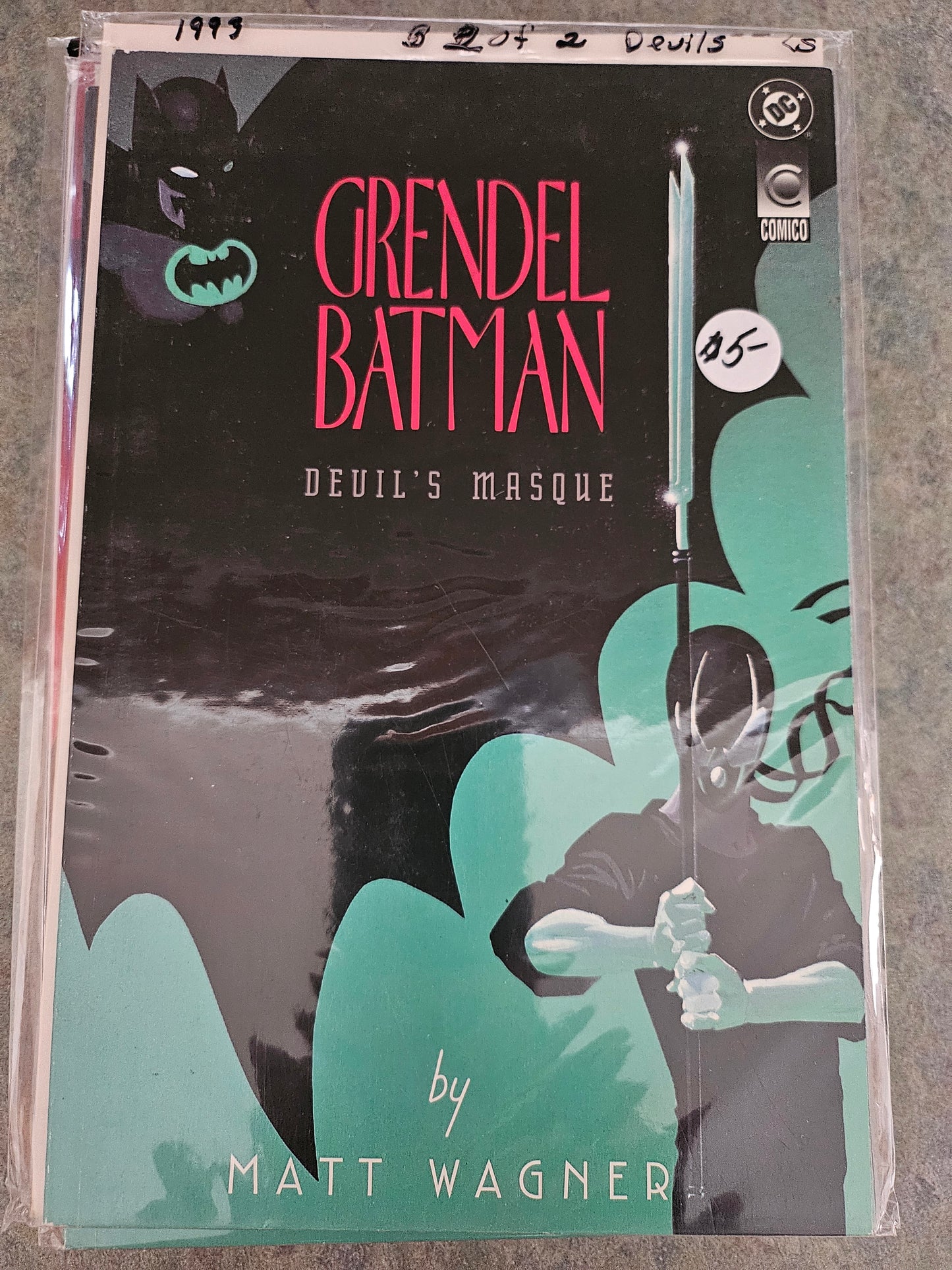 Batman / Grendel – DC / Comico – (1993) – Volume 1 – Limited Series – #2 of 2