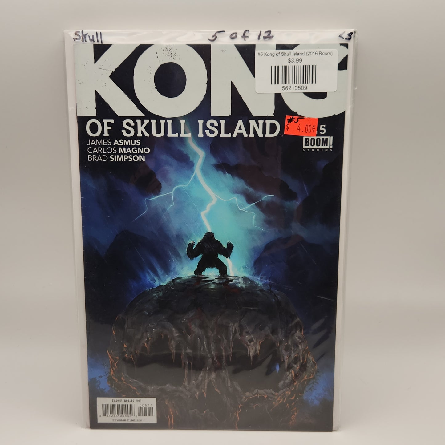 #5 Kong of Skull Island (2016 Boom)